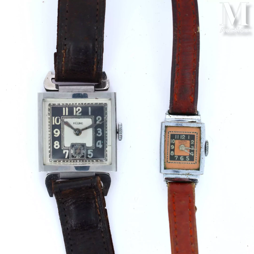 Deux montres Art Déco