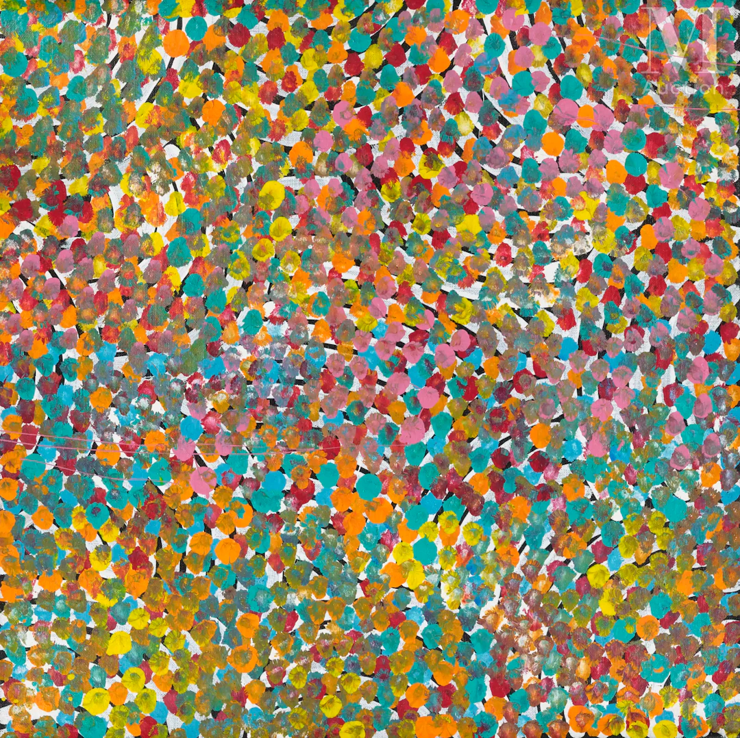 Galya (Geyla) Pwerle (c. 1930 ? - ) Bush Melon, 2018