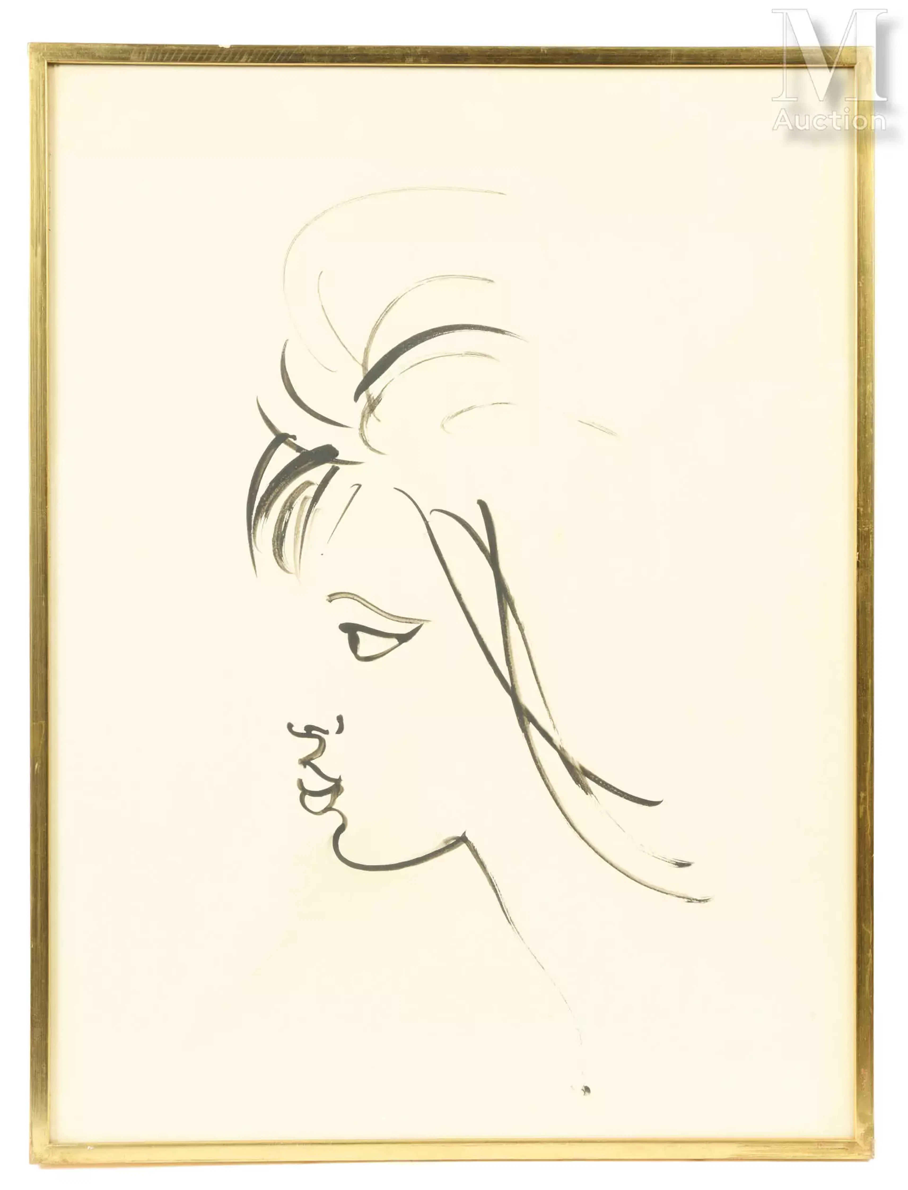 École du XXe siècle Caricature de Brigitte Bardot