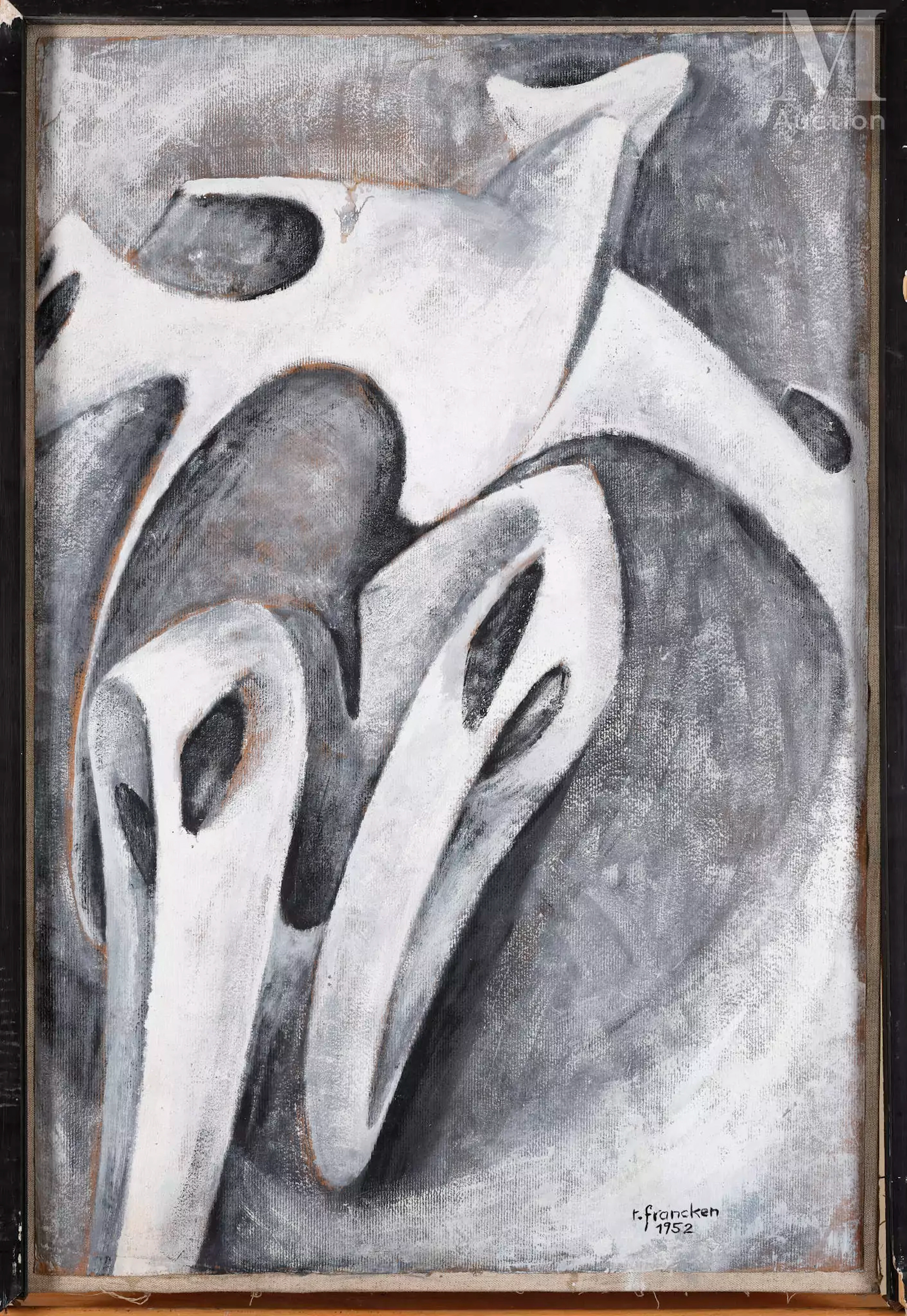 Ruth FRANCKEN (1924-2006) Sans titre, 1952