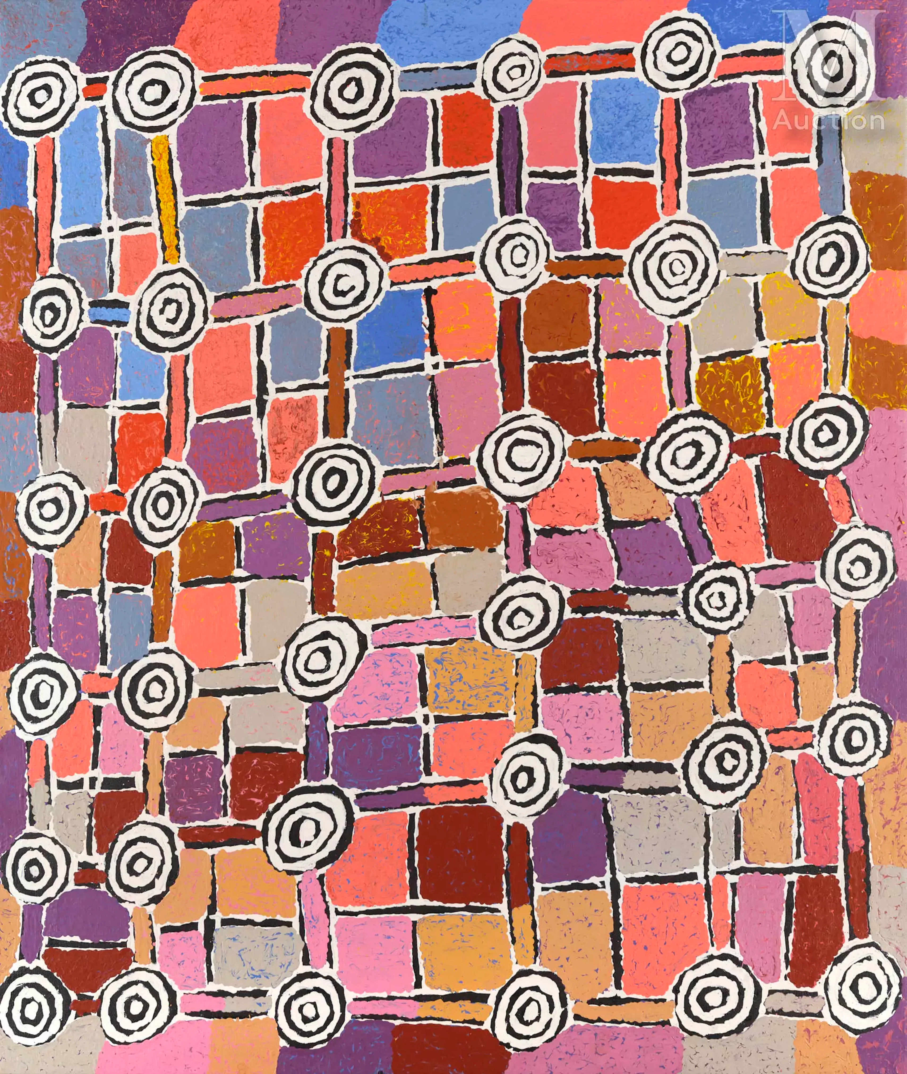 Mickey Singleton Jampijinpa (c. 1950-) Sans titre
