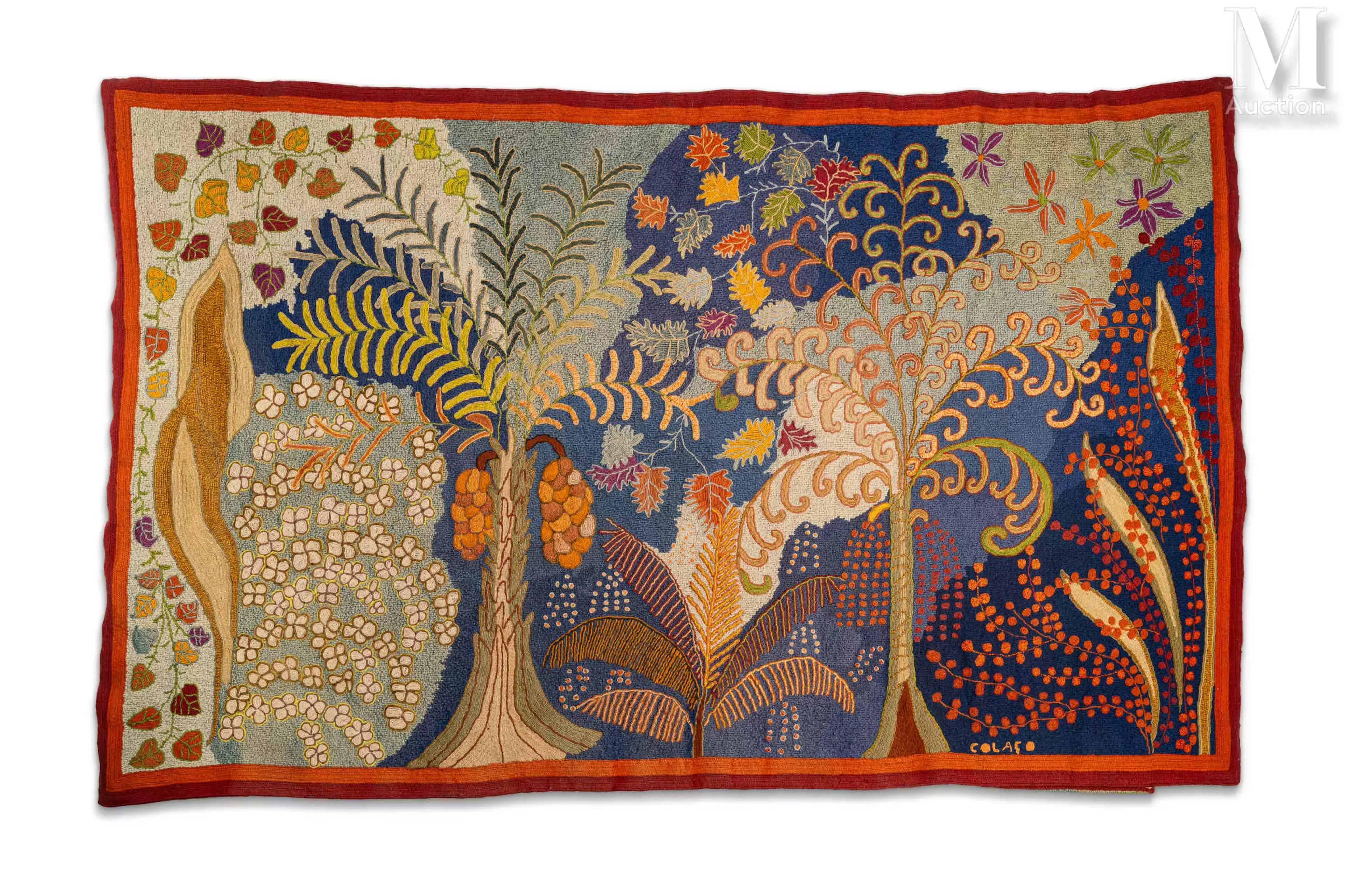 Madeleine COLAÇO (1907 - 2002) "Palmier d'Amazonie"