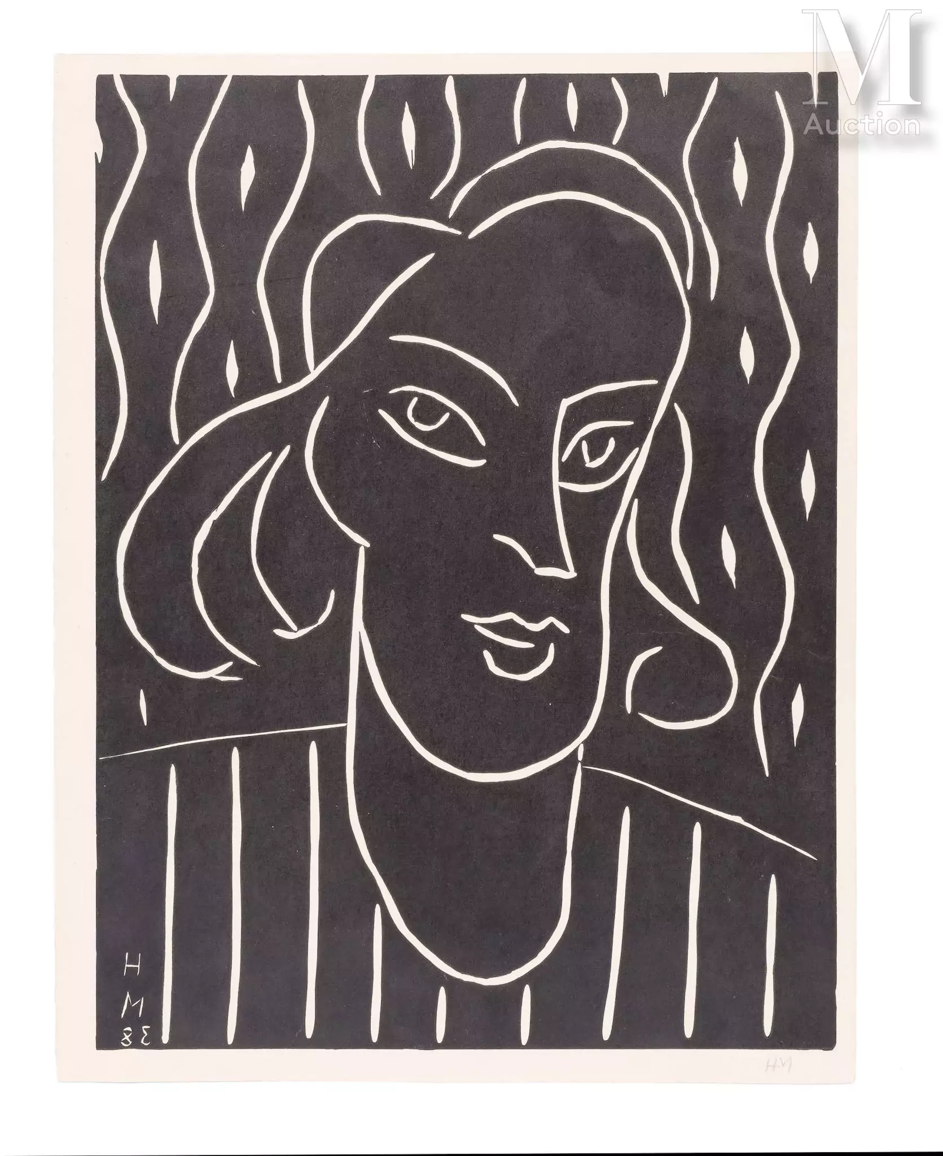 Henri Matisse (1869-1954), d'après Portrait de femme (Teeny)
