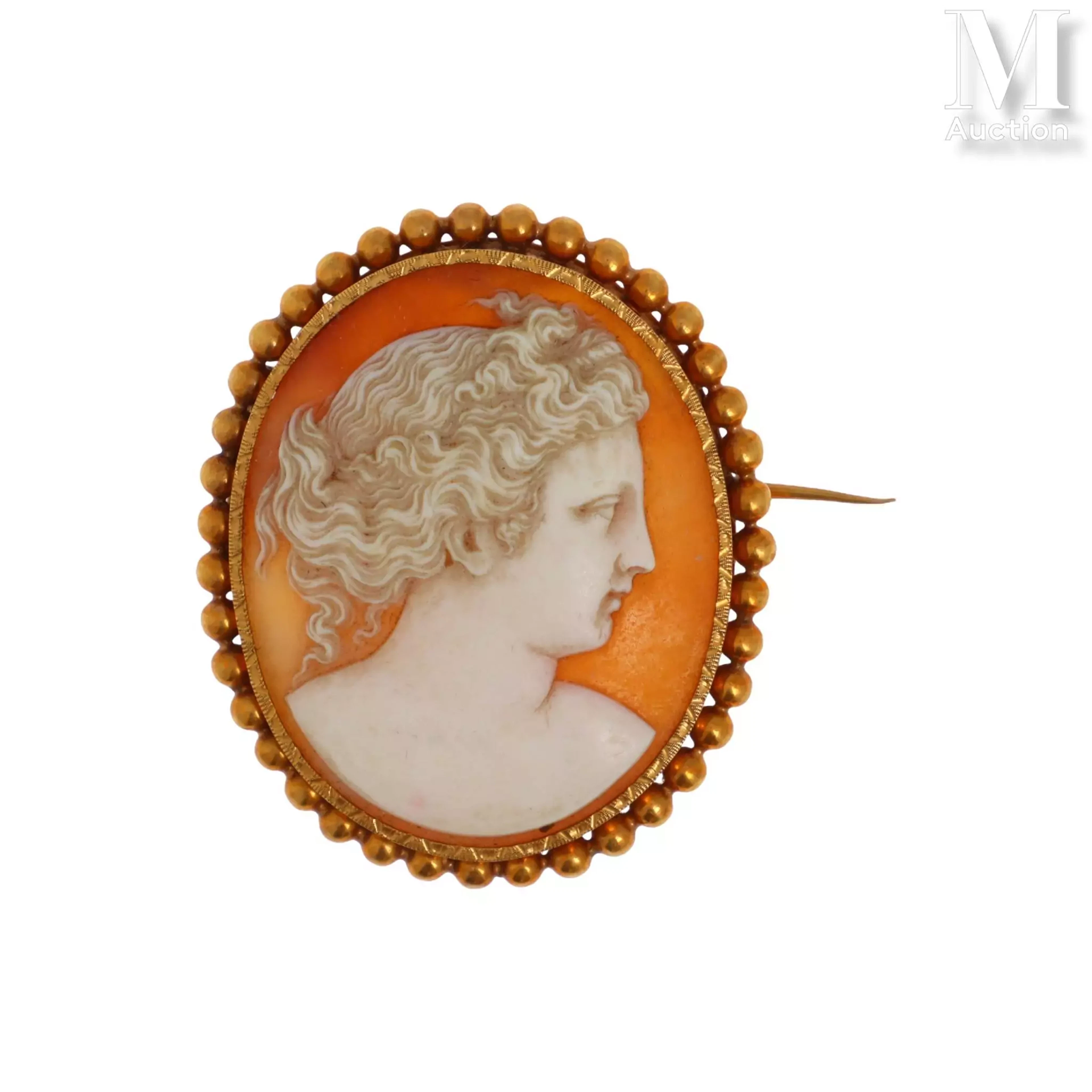Broche camée