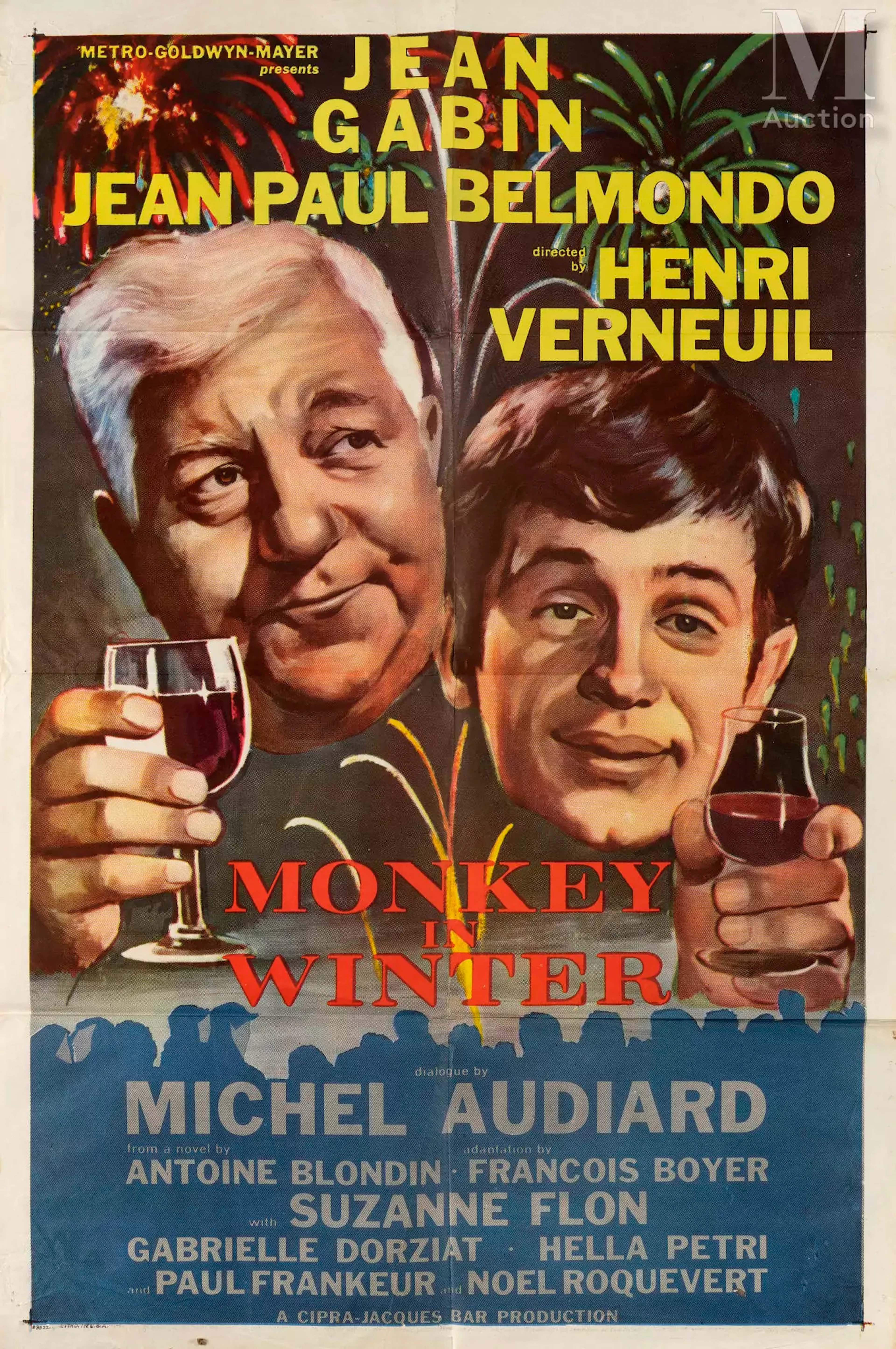 UN SINGE EN HIVER (Quand torna l'inverno) Deux affiches