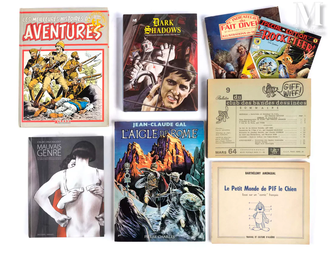 Bandes dessinées 8 ouvrages