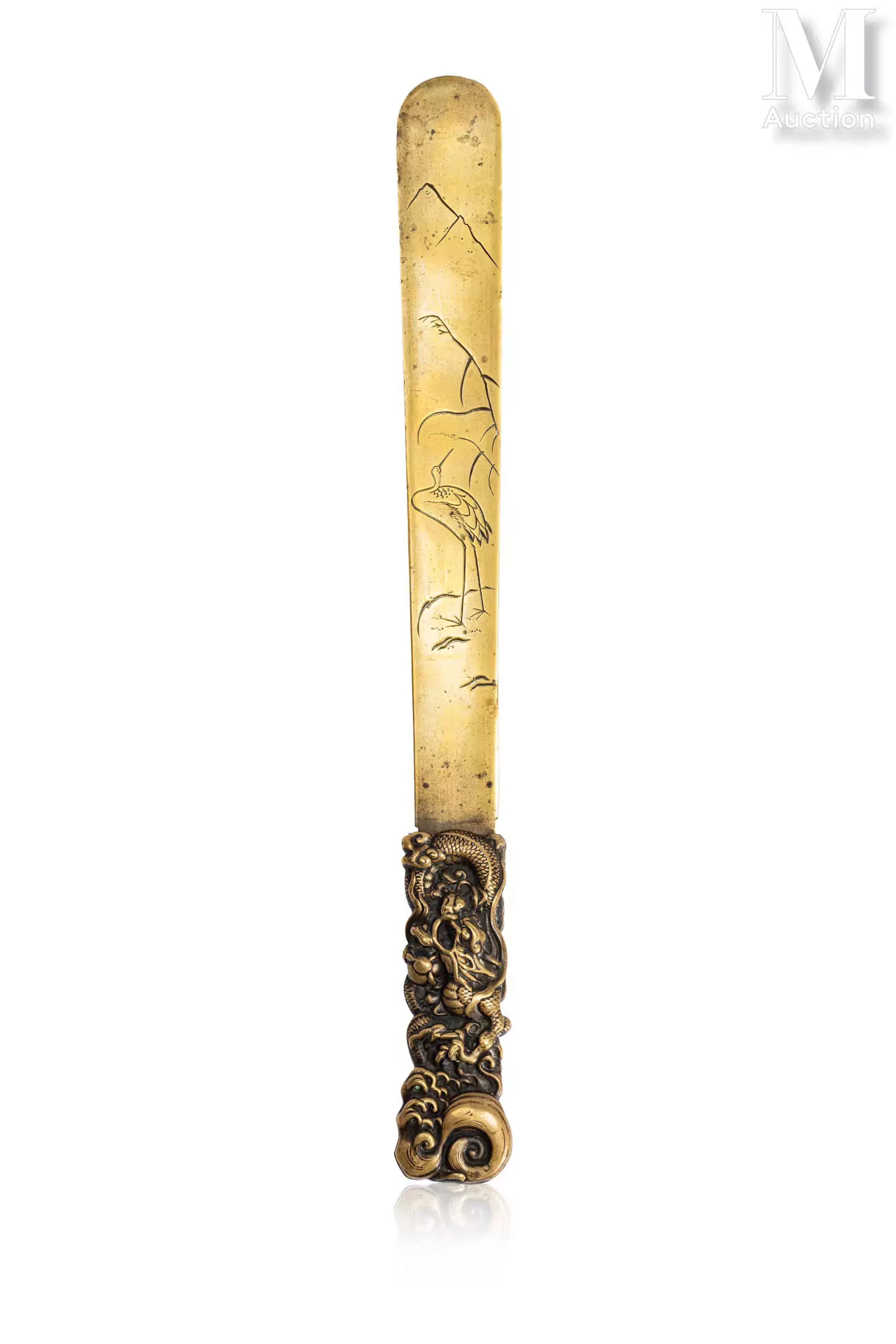 JAPON, Epoque Meiji Coupe-papier