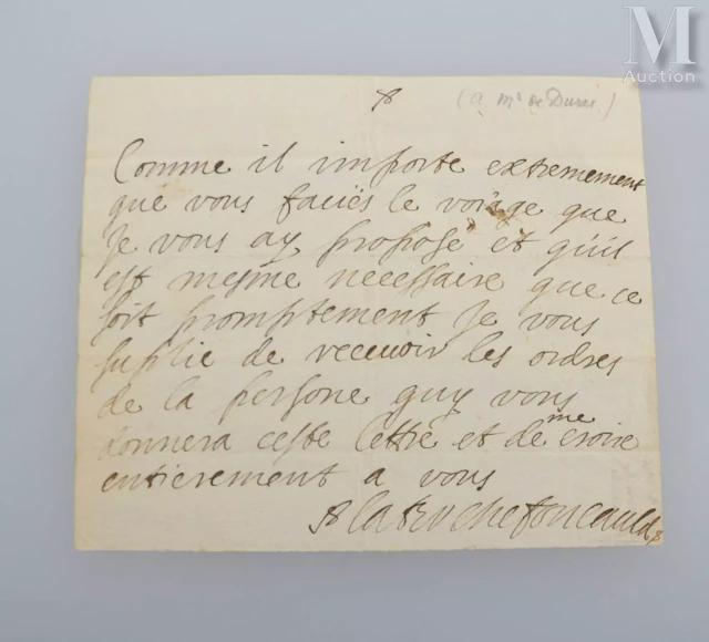 LA ROCHEFOUCAULD (François de), 1613-1680.