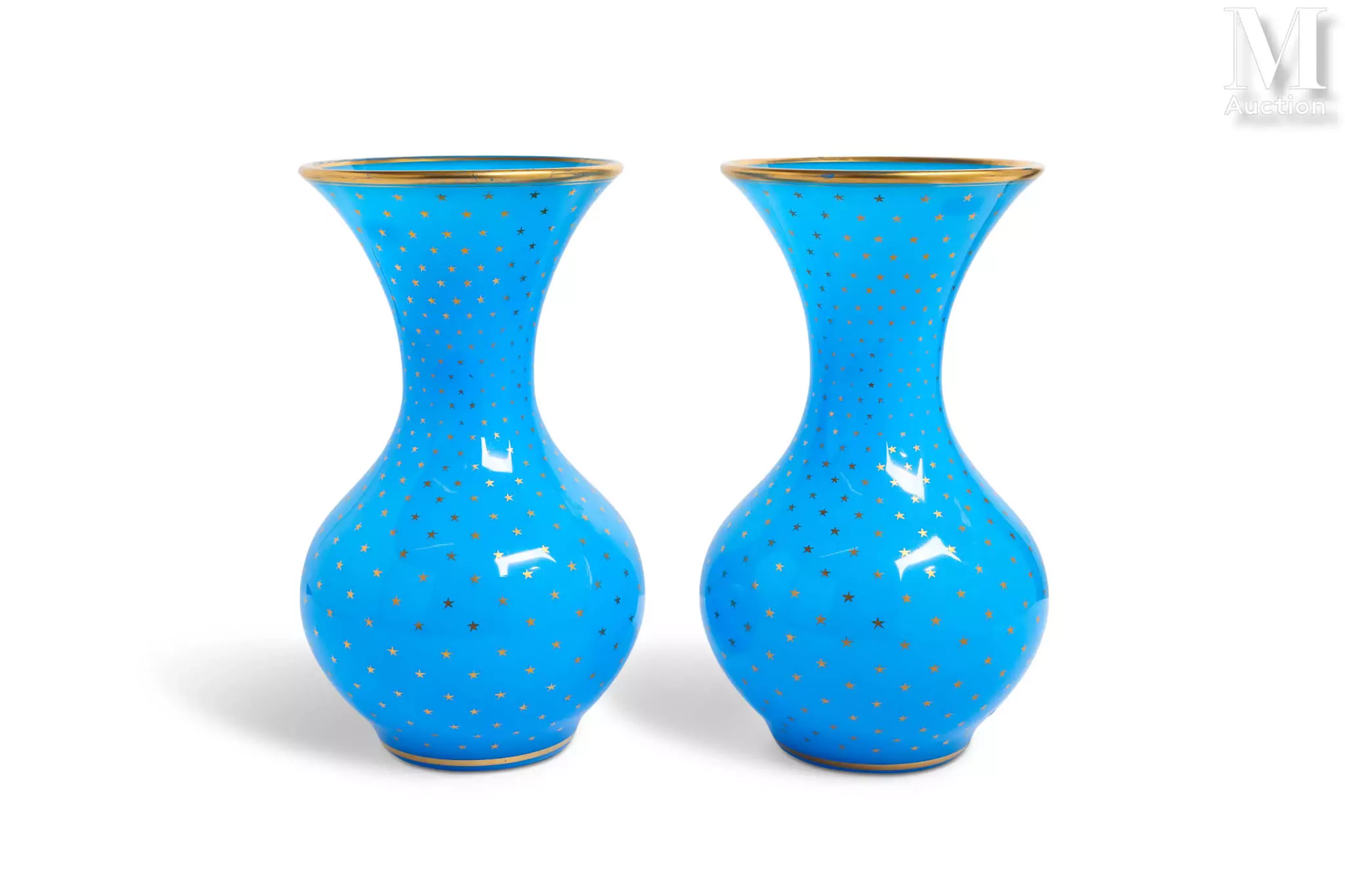 Paire de vases d'époque Louis-Philippe