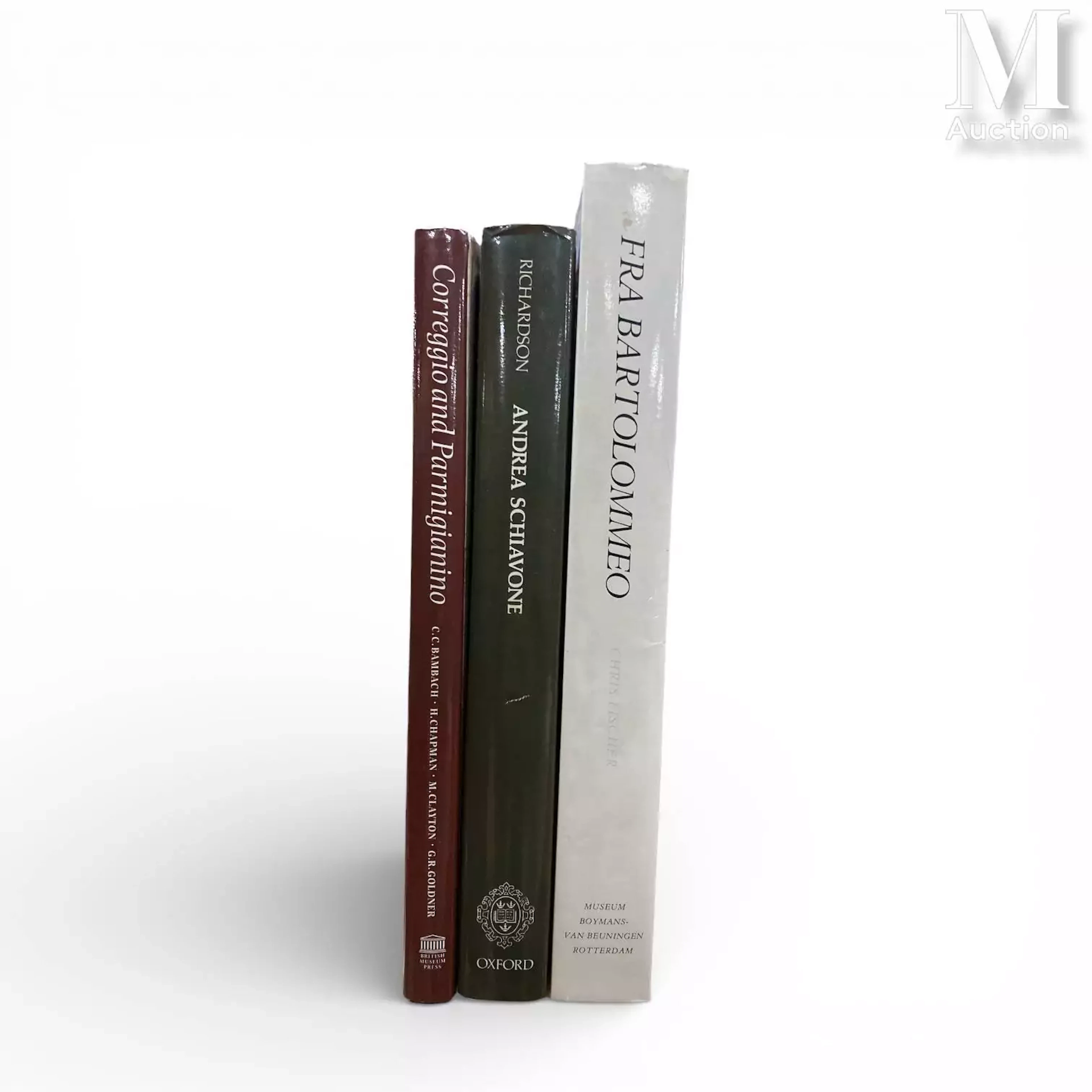 Trois monographies en italien