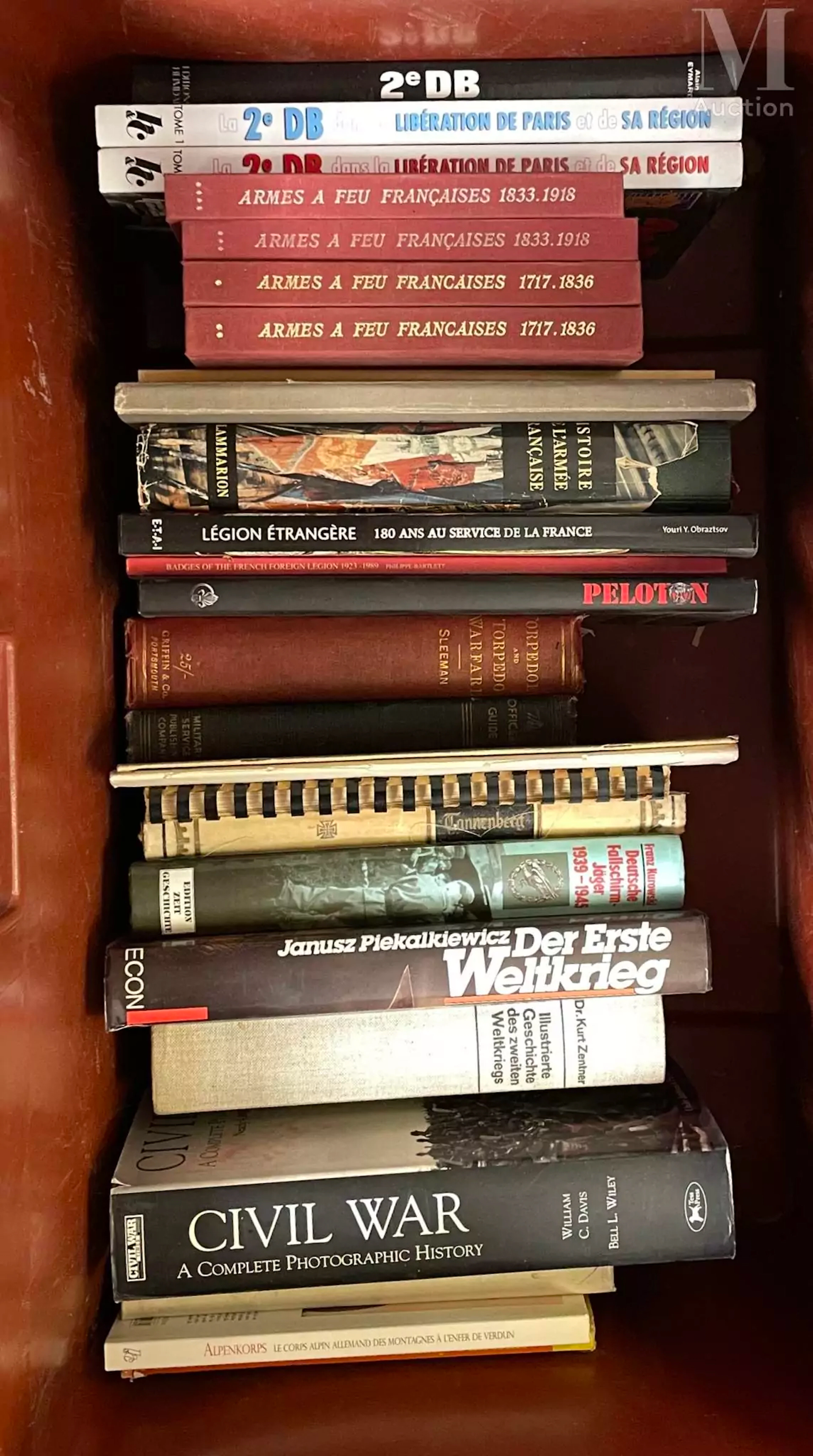 LIVRES - ARMÉE FRANÇAISE & ÉTRANGÈRE