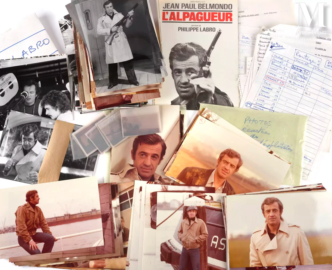 L'ALPAGUEUR Jean-Paul Belmondo et Bruno Cremer dans le film de Philippe