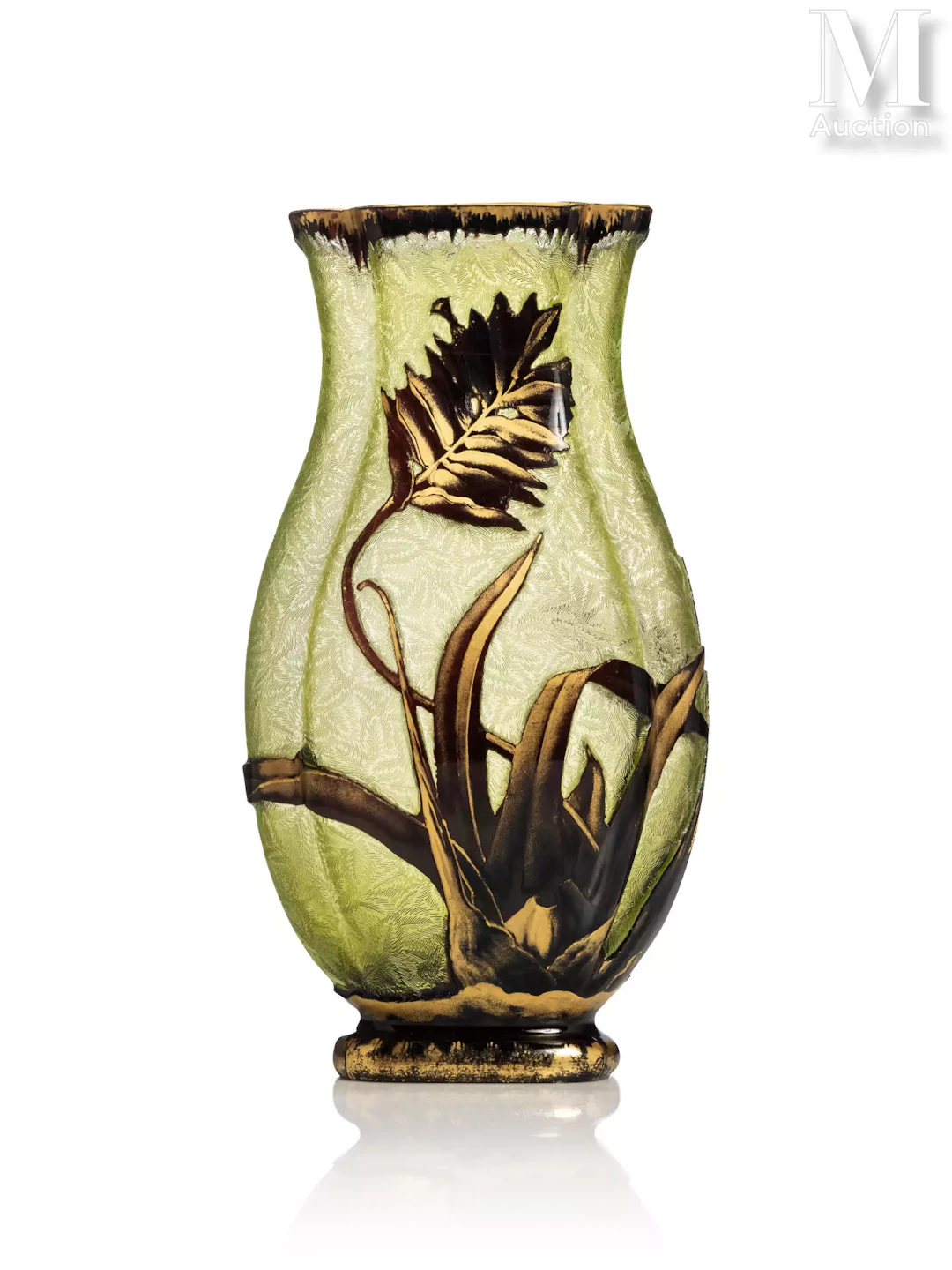 BACCARAT (Cristallerie de) "Broméliacées"