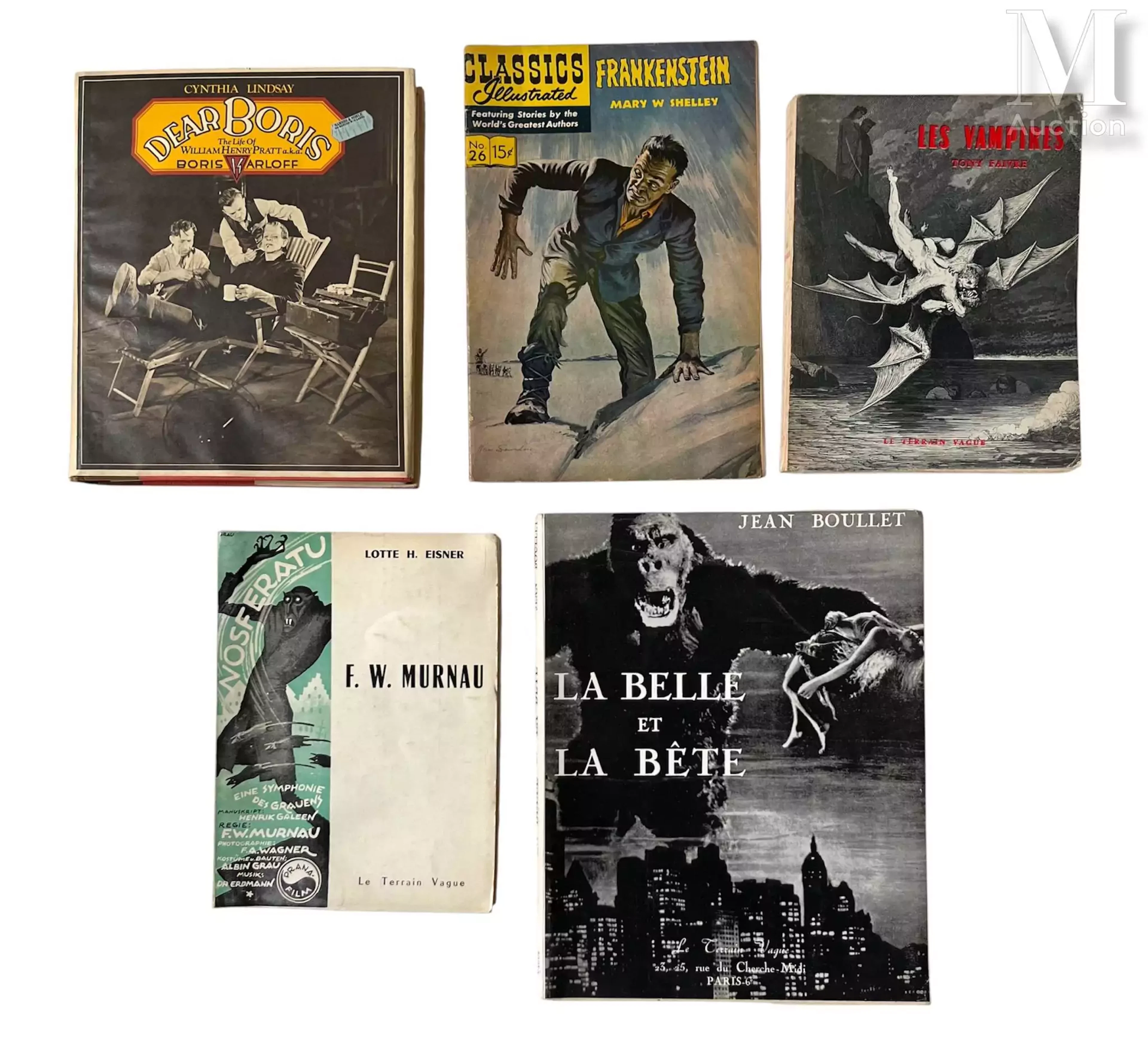 Cinéma fantastique 5 ouvrages