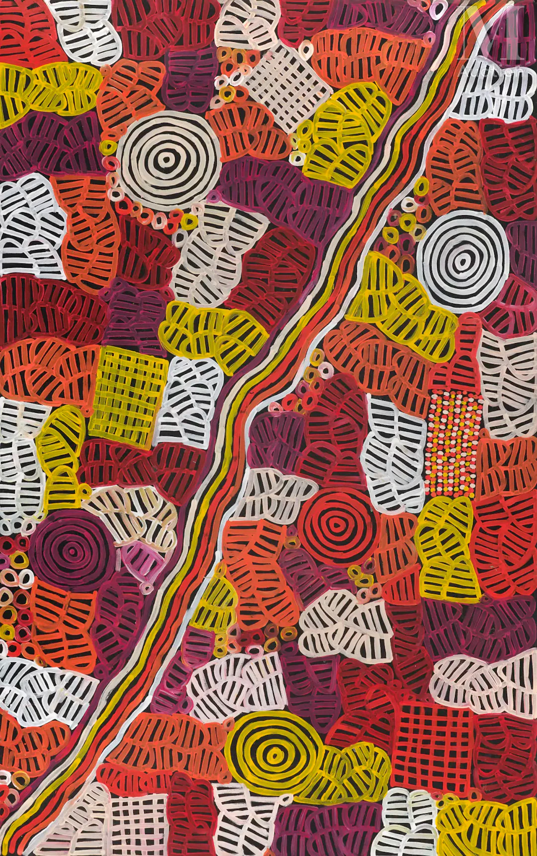 Betty Club Mbitjana (1957 - ) Sans titre