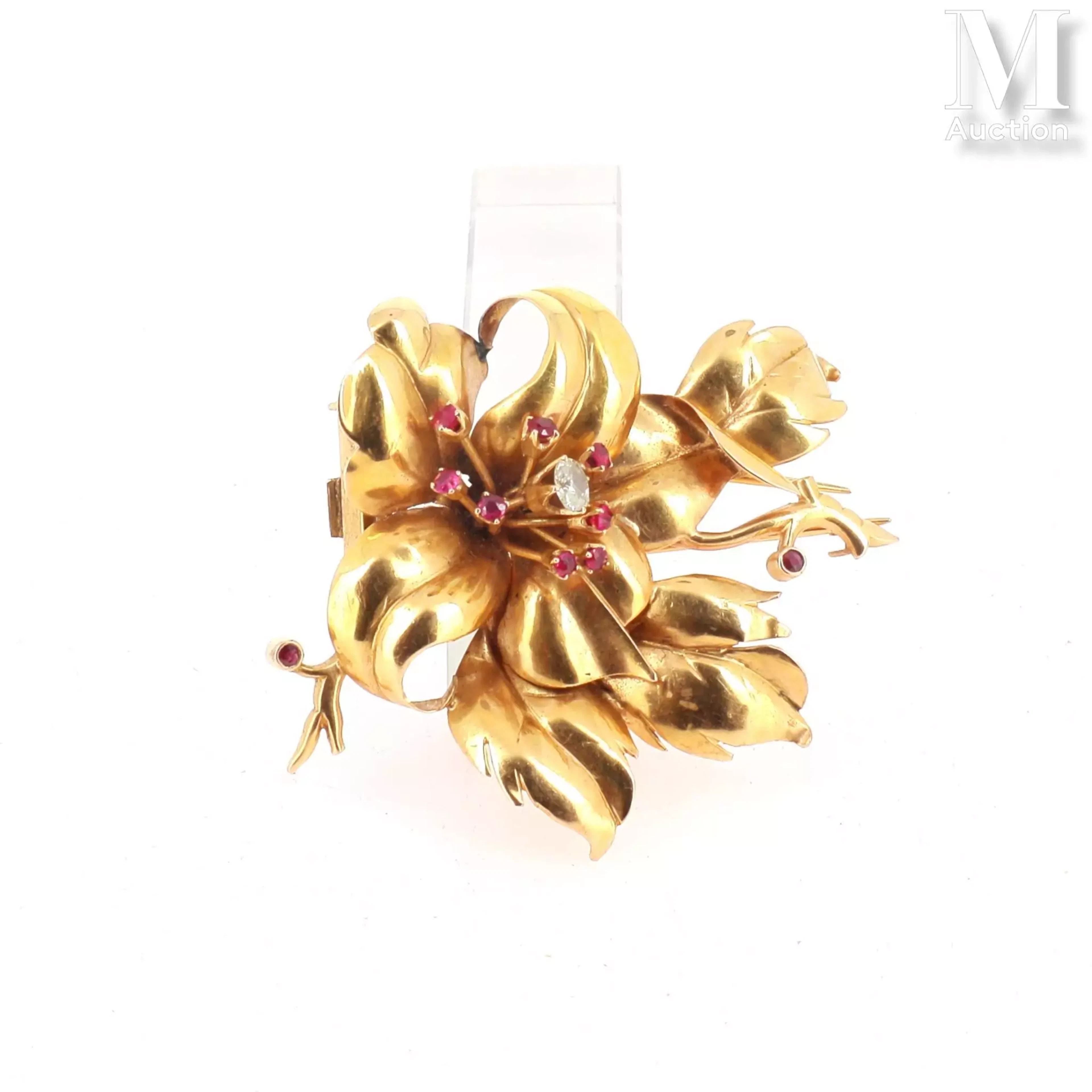 Clip de revers feuille