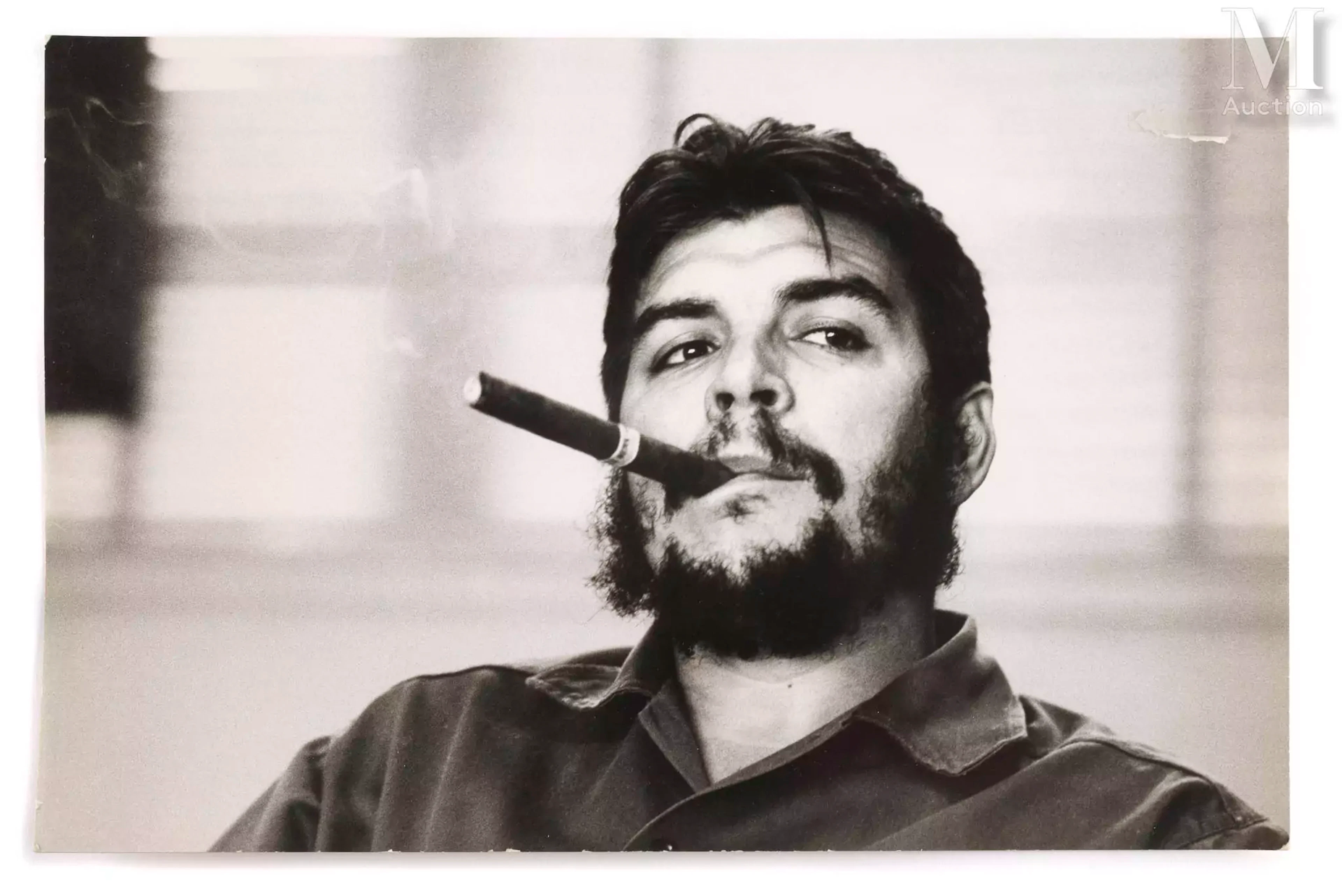 Le CHE, Ernesto Guevara Portrait au cigare, Cuba, 1963