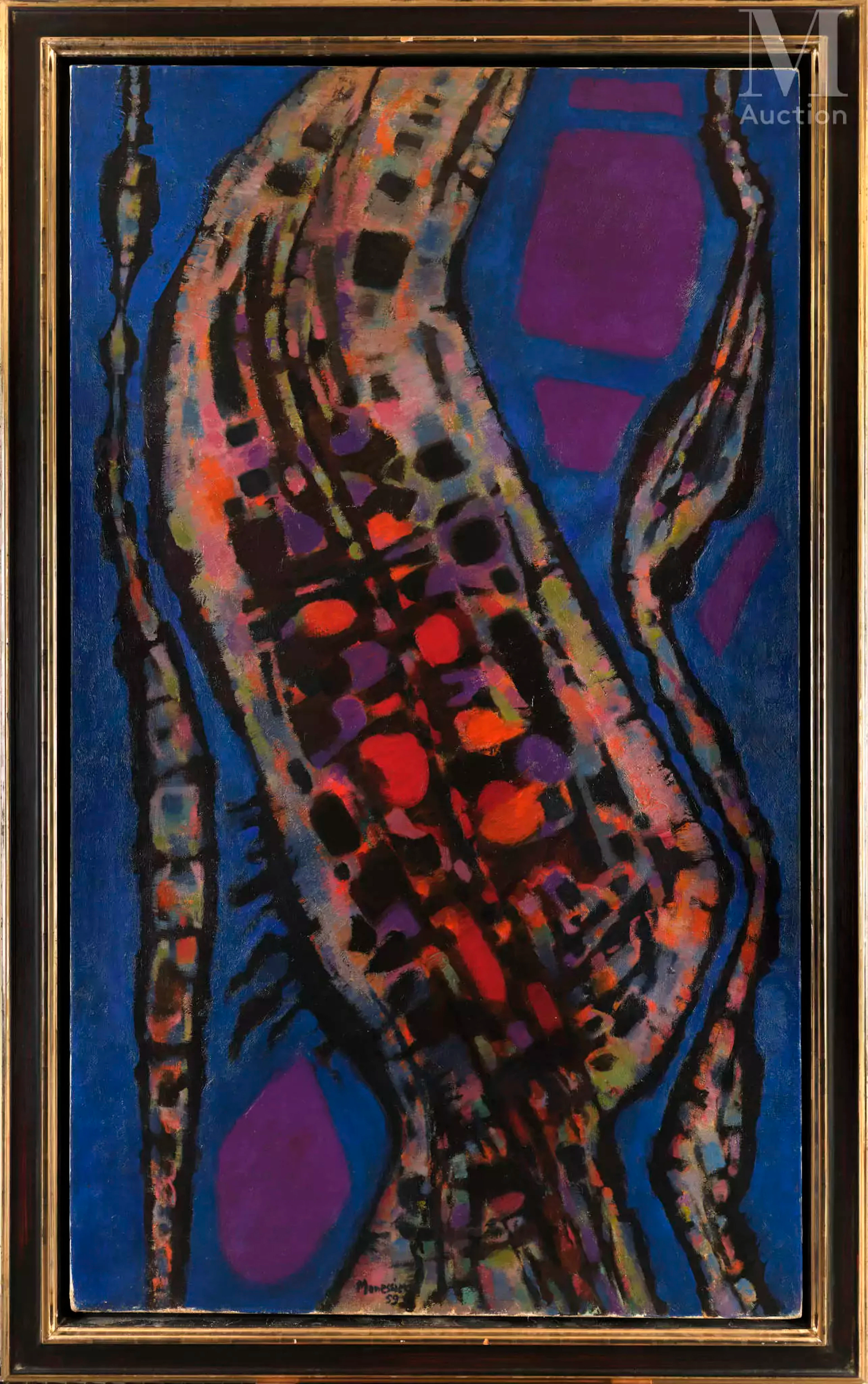Alfred MANESSIER (1911-1993) La Côte, 1959