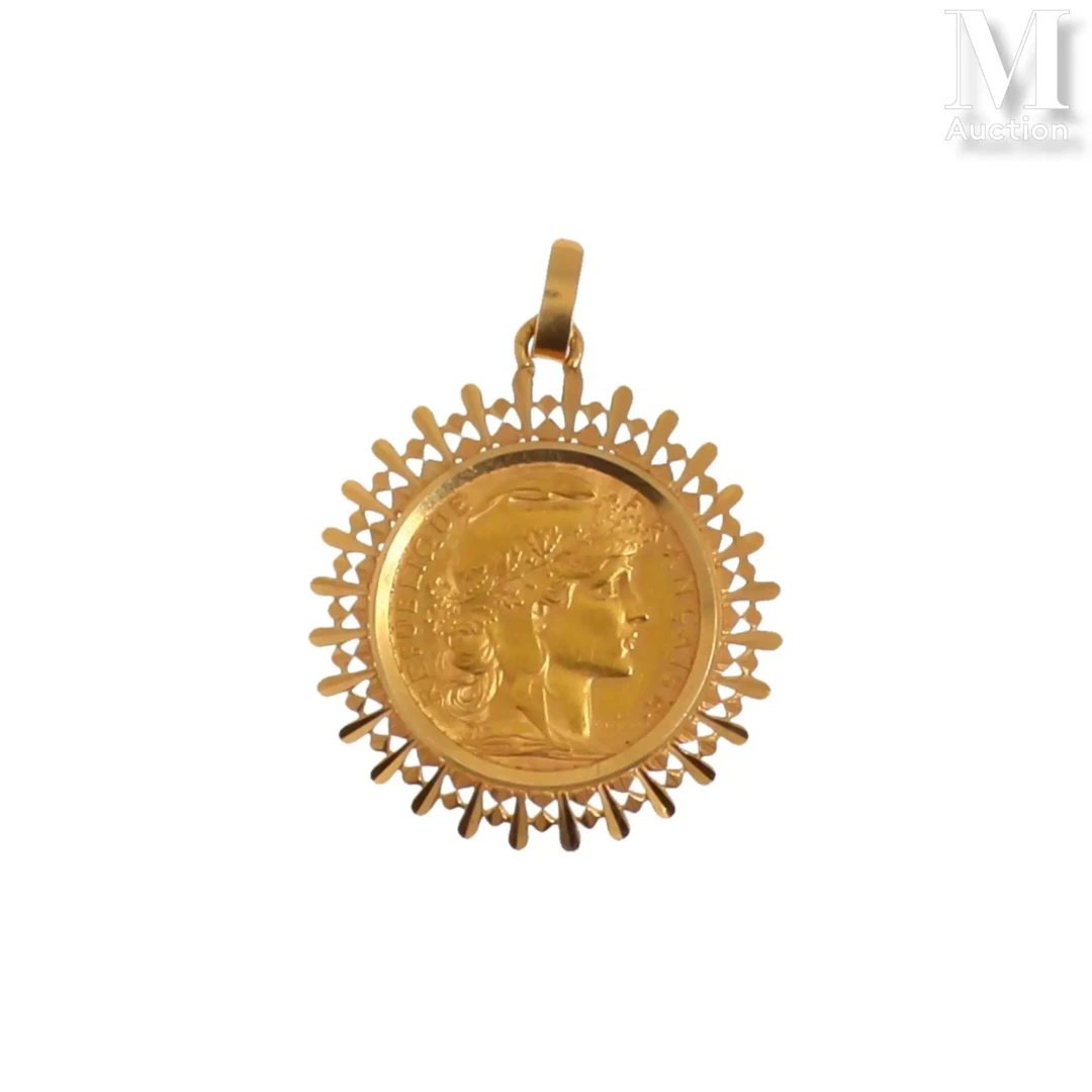 Pendentif pièce
