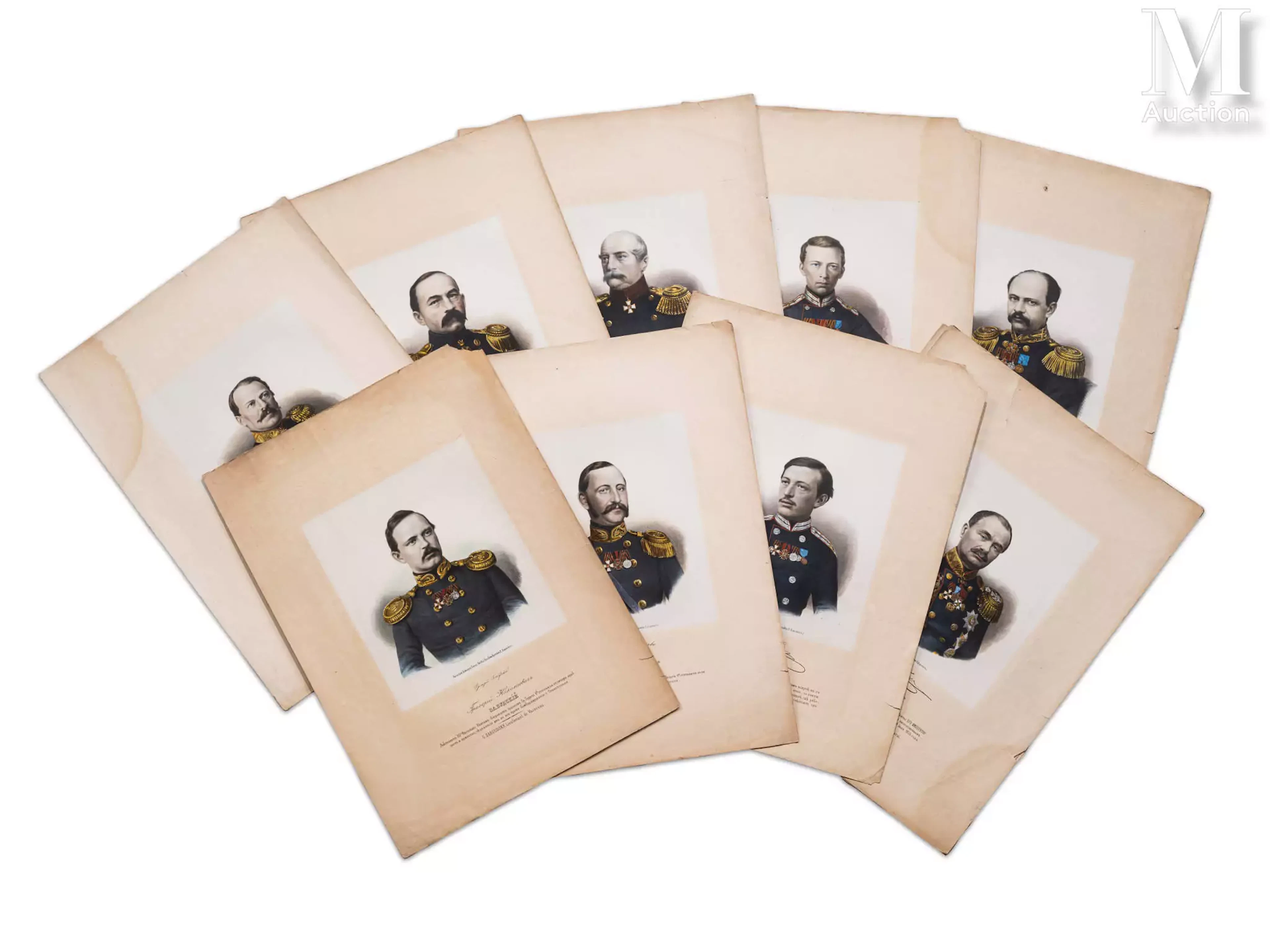 Fedor Stepanovich PACHENNI (actif c. 1840-1850), lithographe.