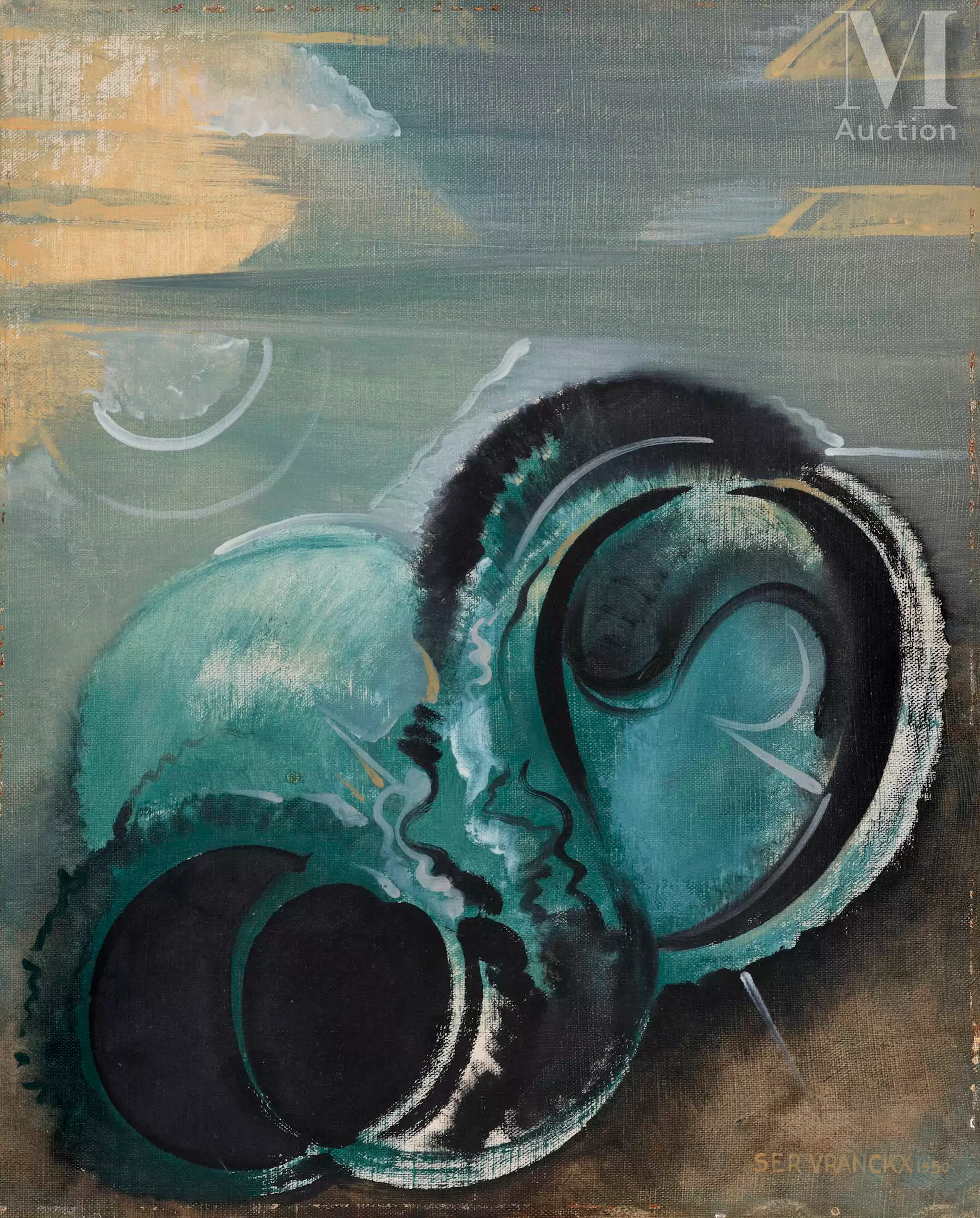 Victor SERVRANCKX (1897-1965) Opus 7-1950