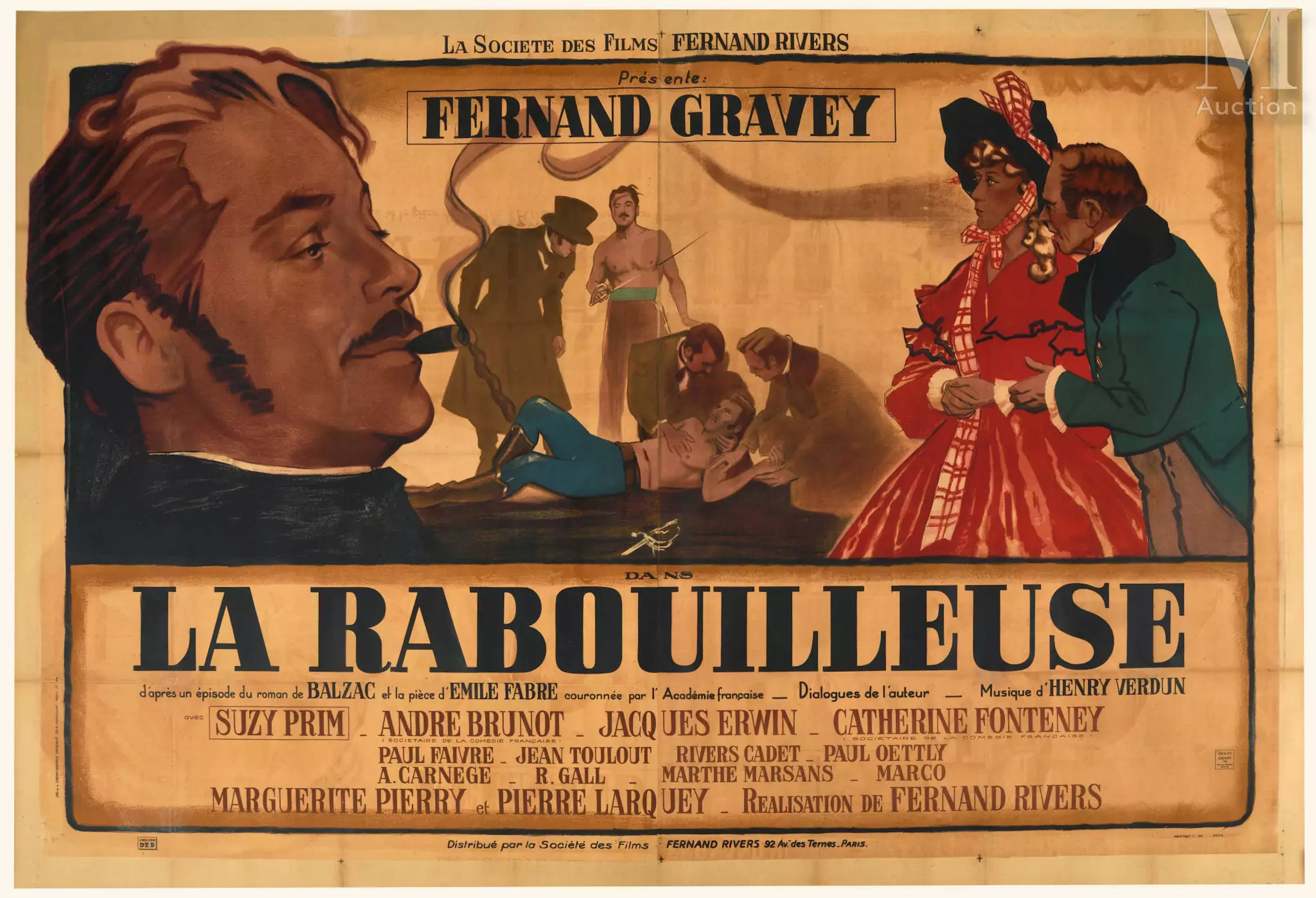 LA RABOUILLEUSE Deux affiches