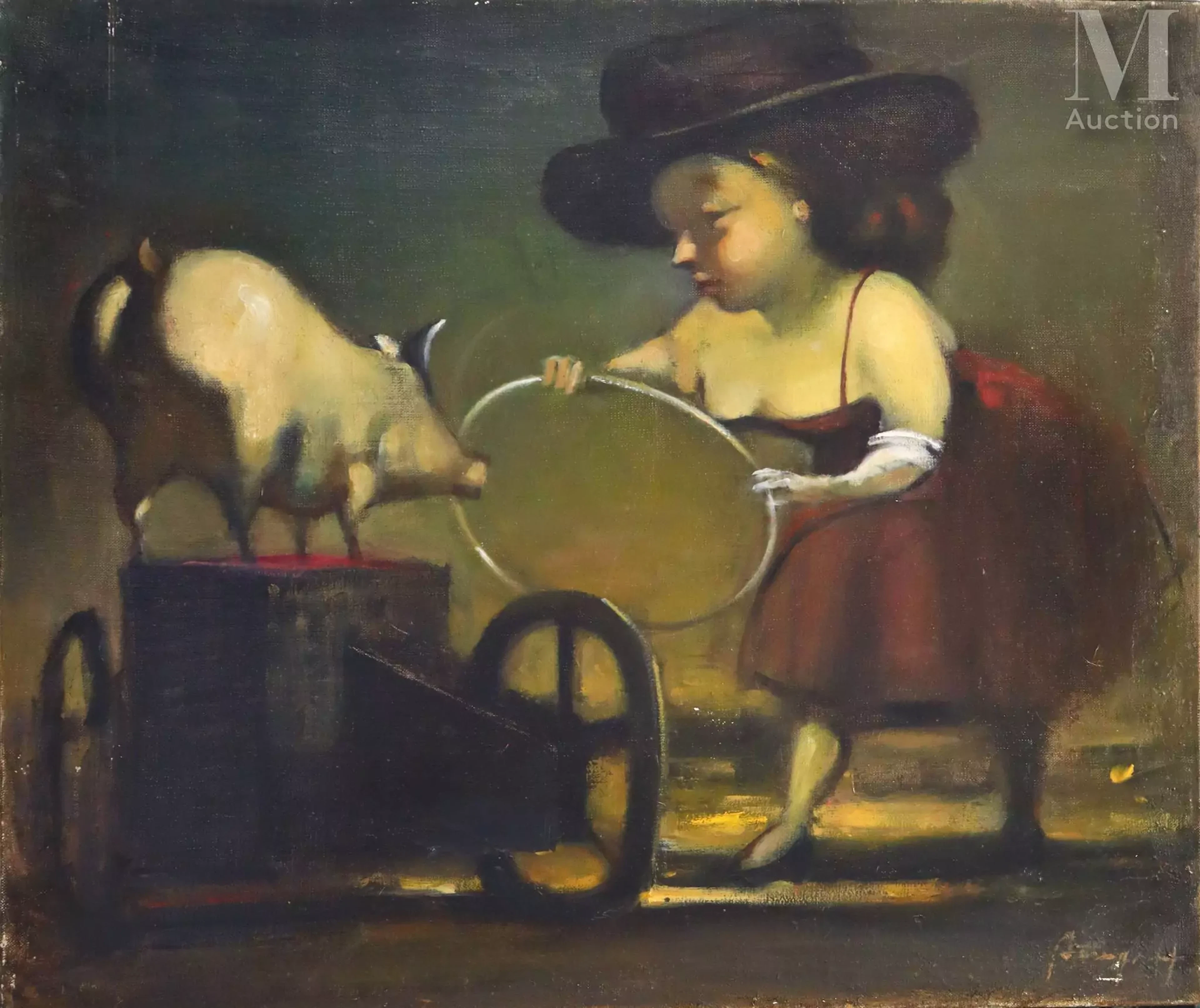 Tegi BARSEGIAN (XX-XXI) "Composition surréaliste"