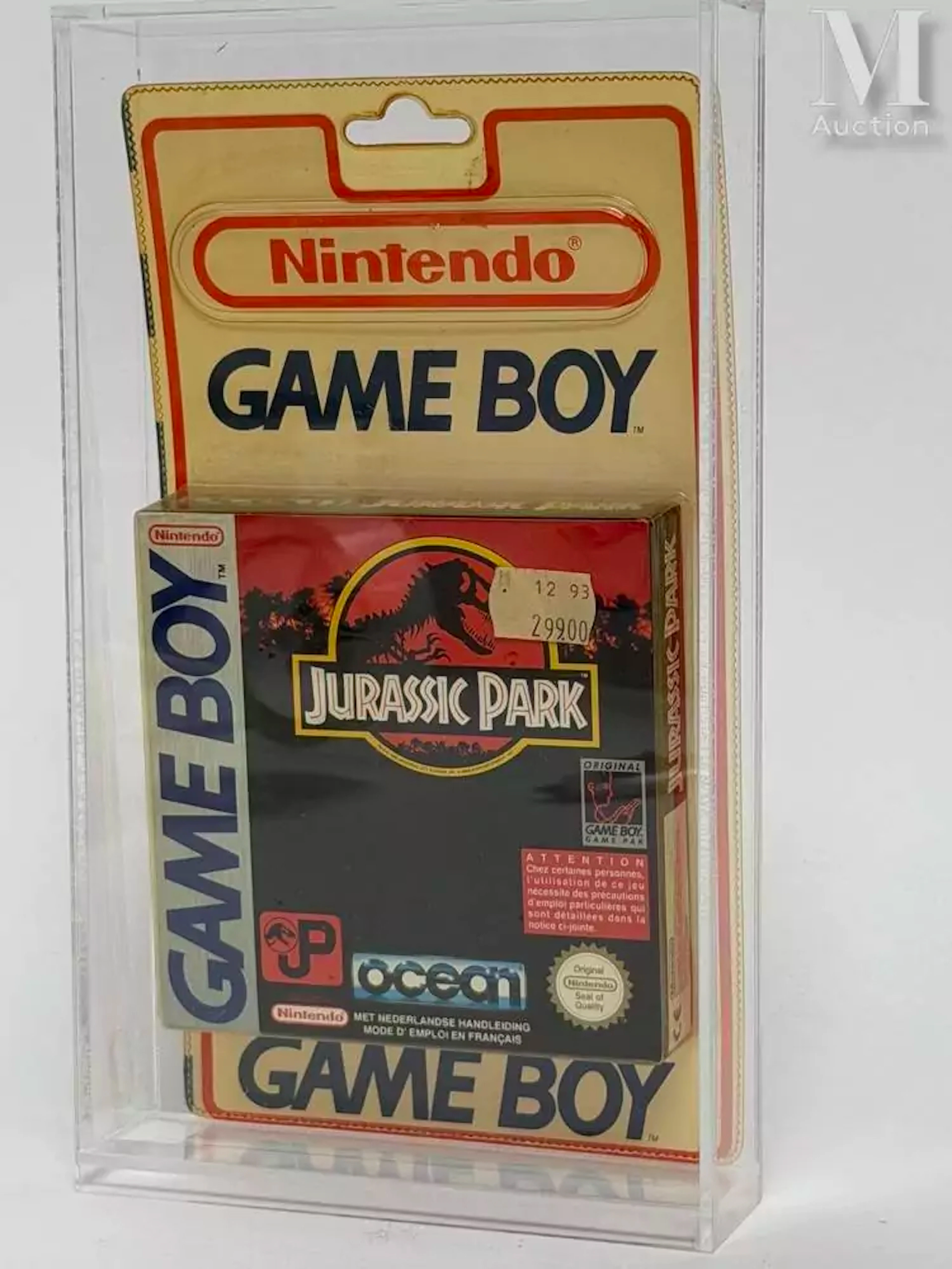 NINTENDO GAME BOY Jurassic Park, 1993 - NEUF