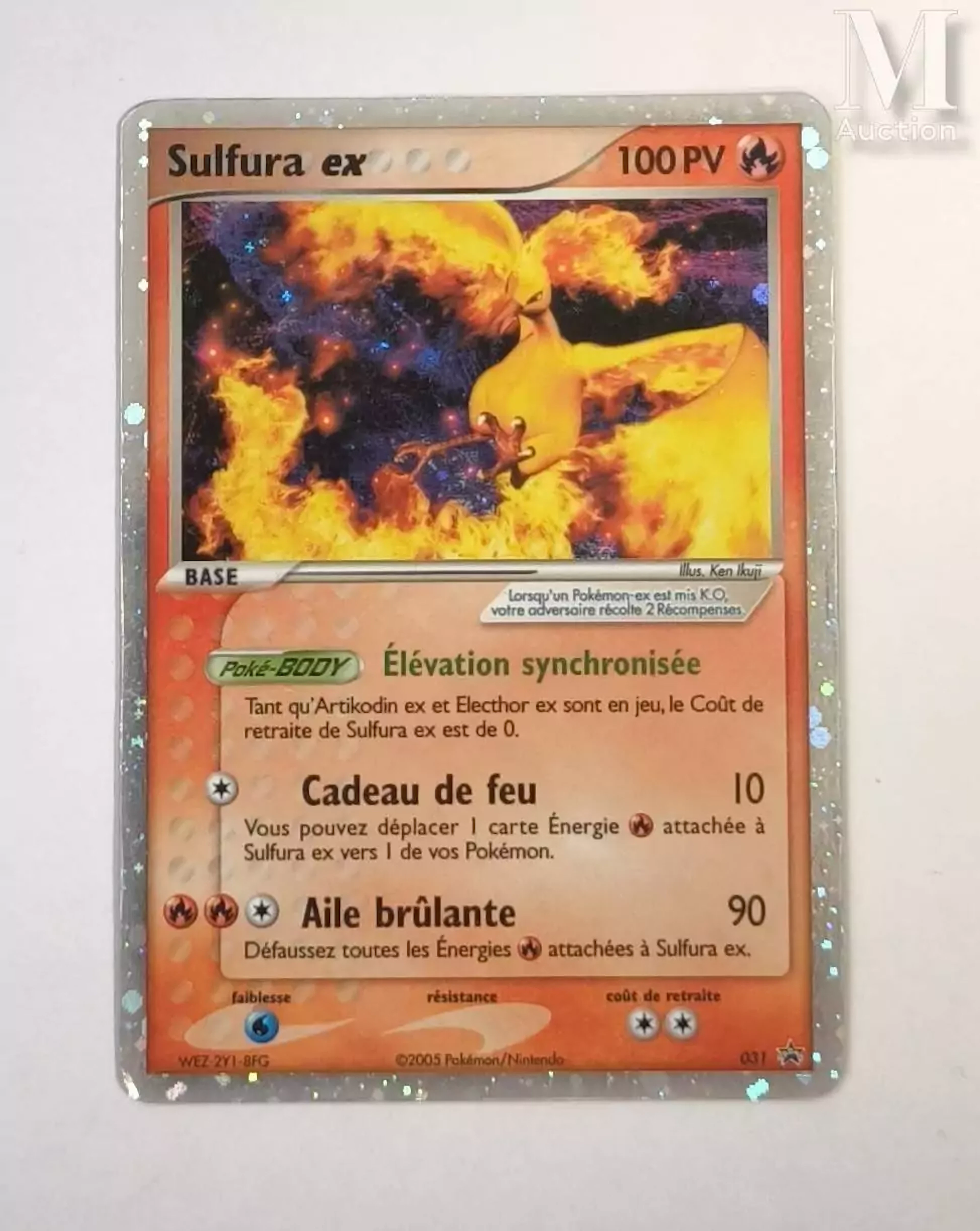 POKEMON Sulfura ex - Nintendo Black Star Promos - 031