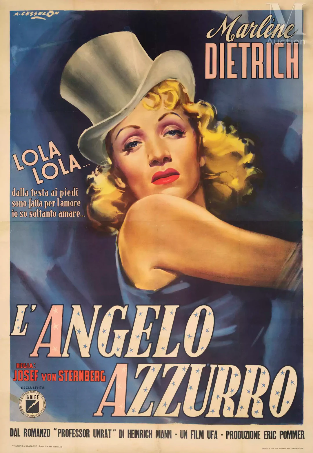L'ANGE BLEU (L'Angelo azzurro)
