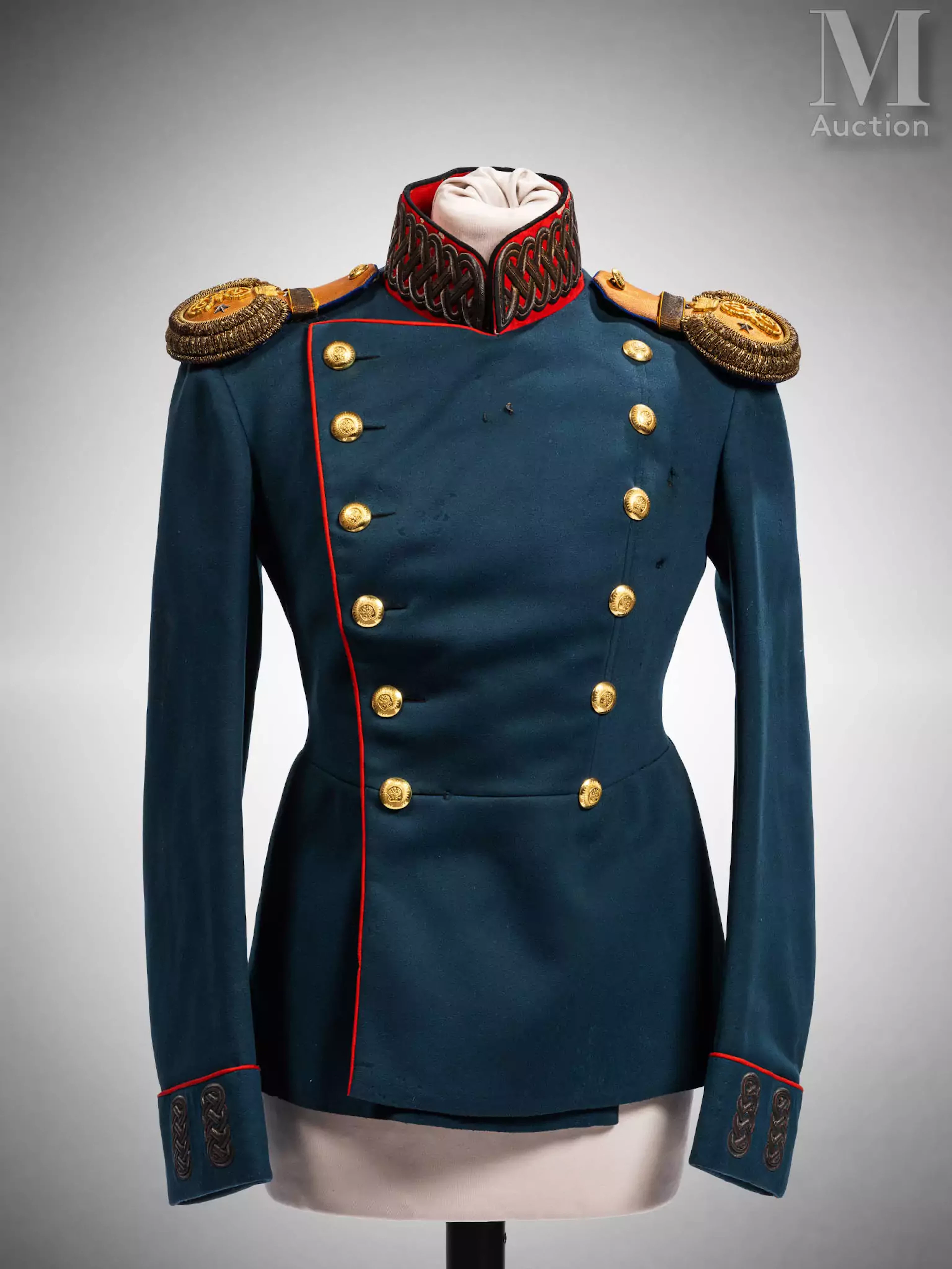 Tunique de sous-lieutenant du 1er Corps de Cadets de Moscou, de l'Impératrice