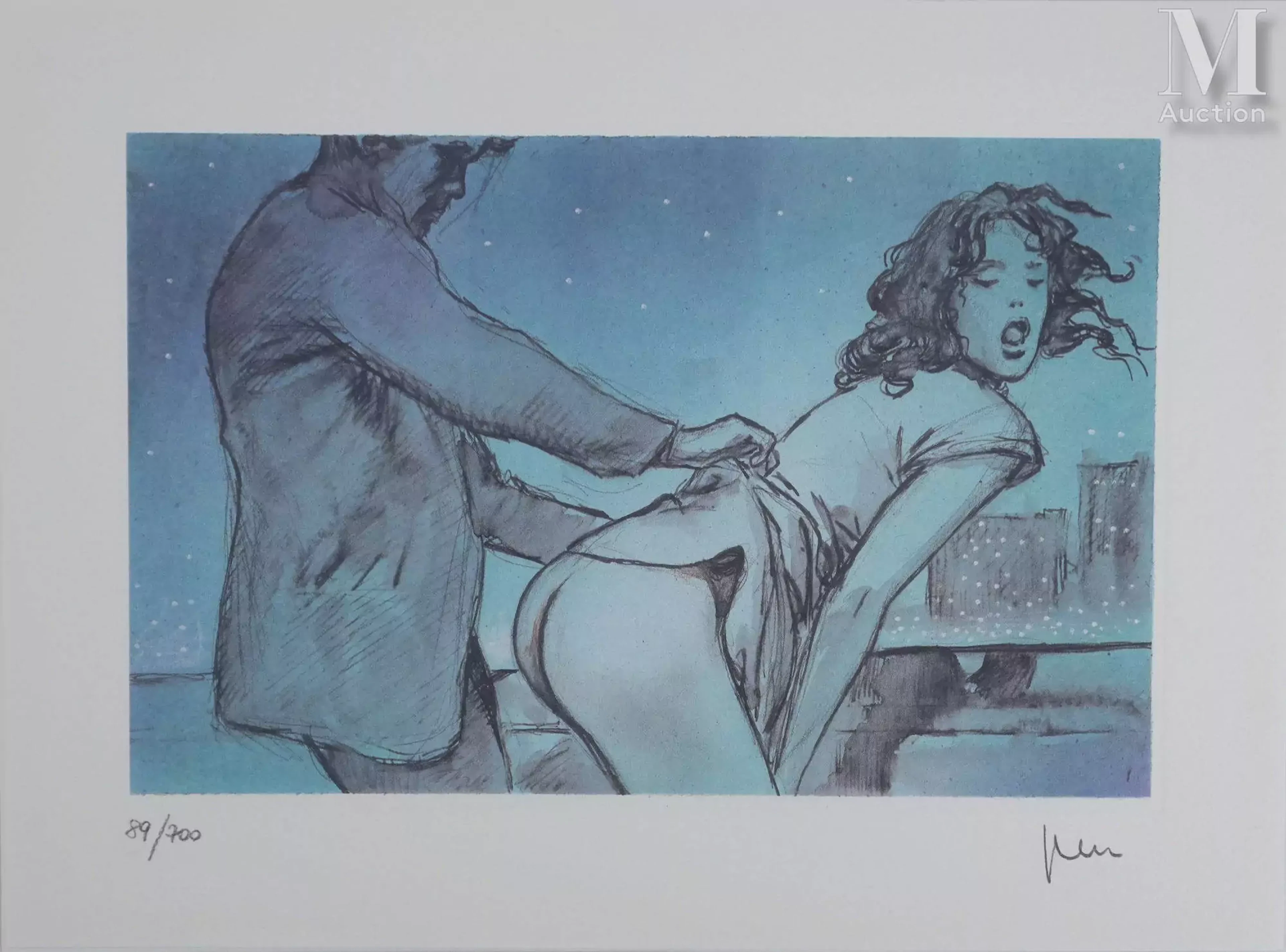 MANARA Milo Le déclic, La terrasse, 1992