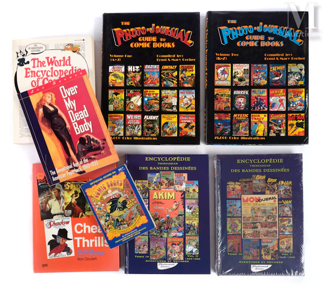 Dictionnaires, guides des Bandes dessinées 8 ouvrages