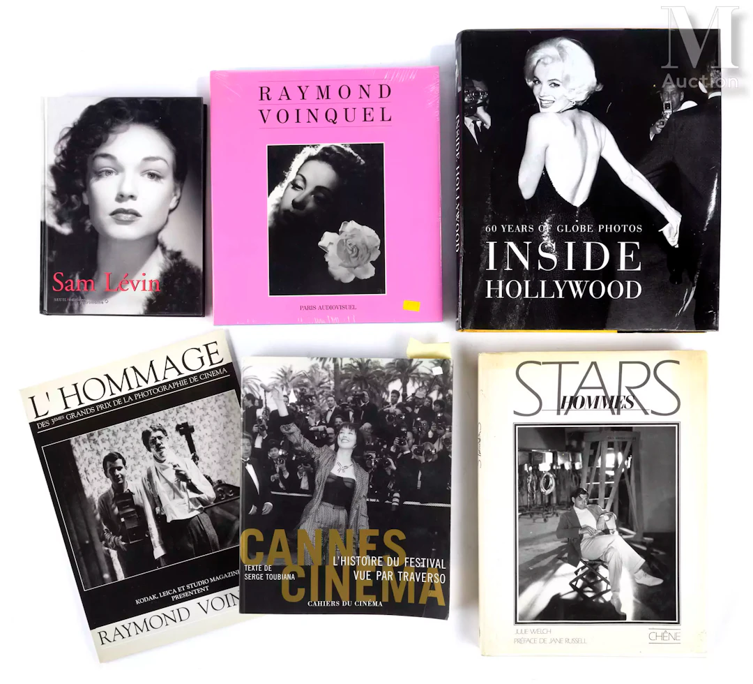 PHOTOGRAPHIES DE CINÉMA 6 ouvrages