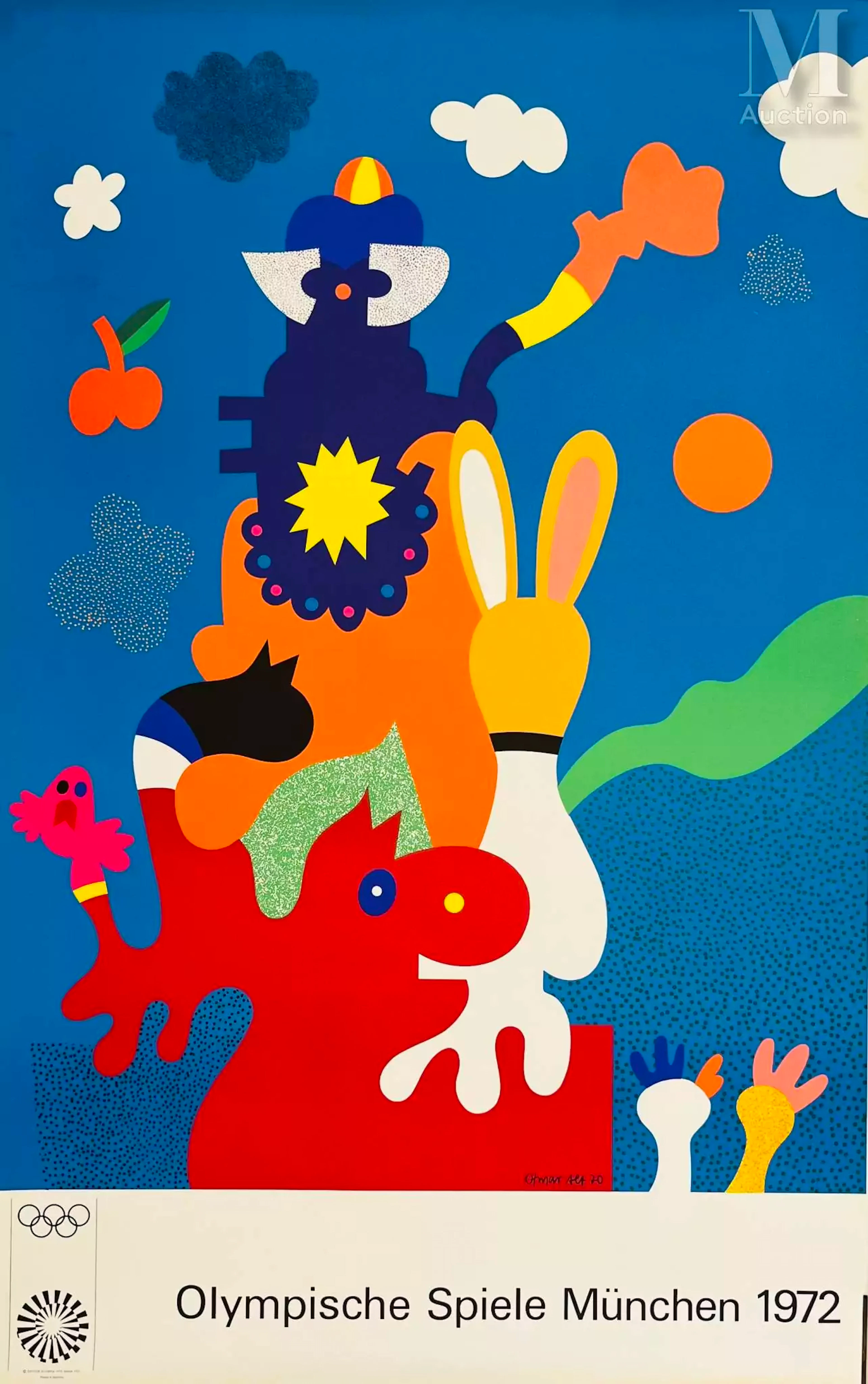 Alt OTMAR (1940-) Jeux Olympiques Munich 1972
