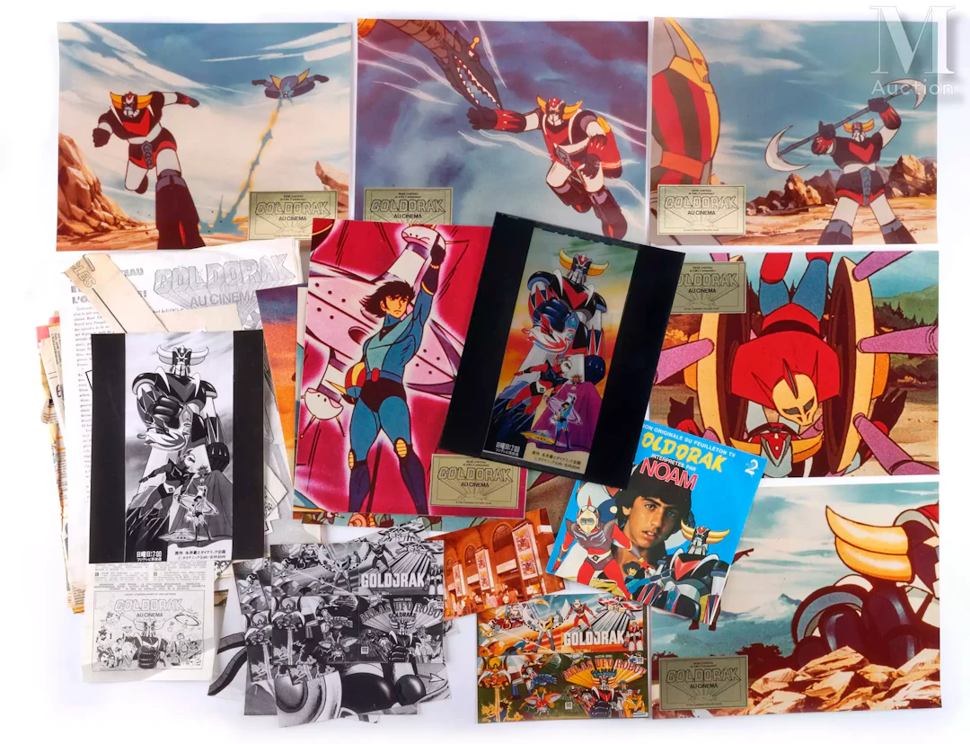GOLDORAK Ensemble de photos et divers