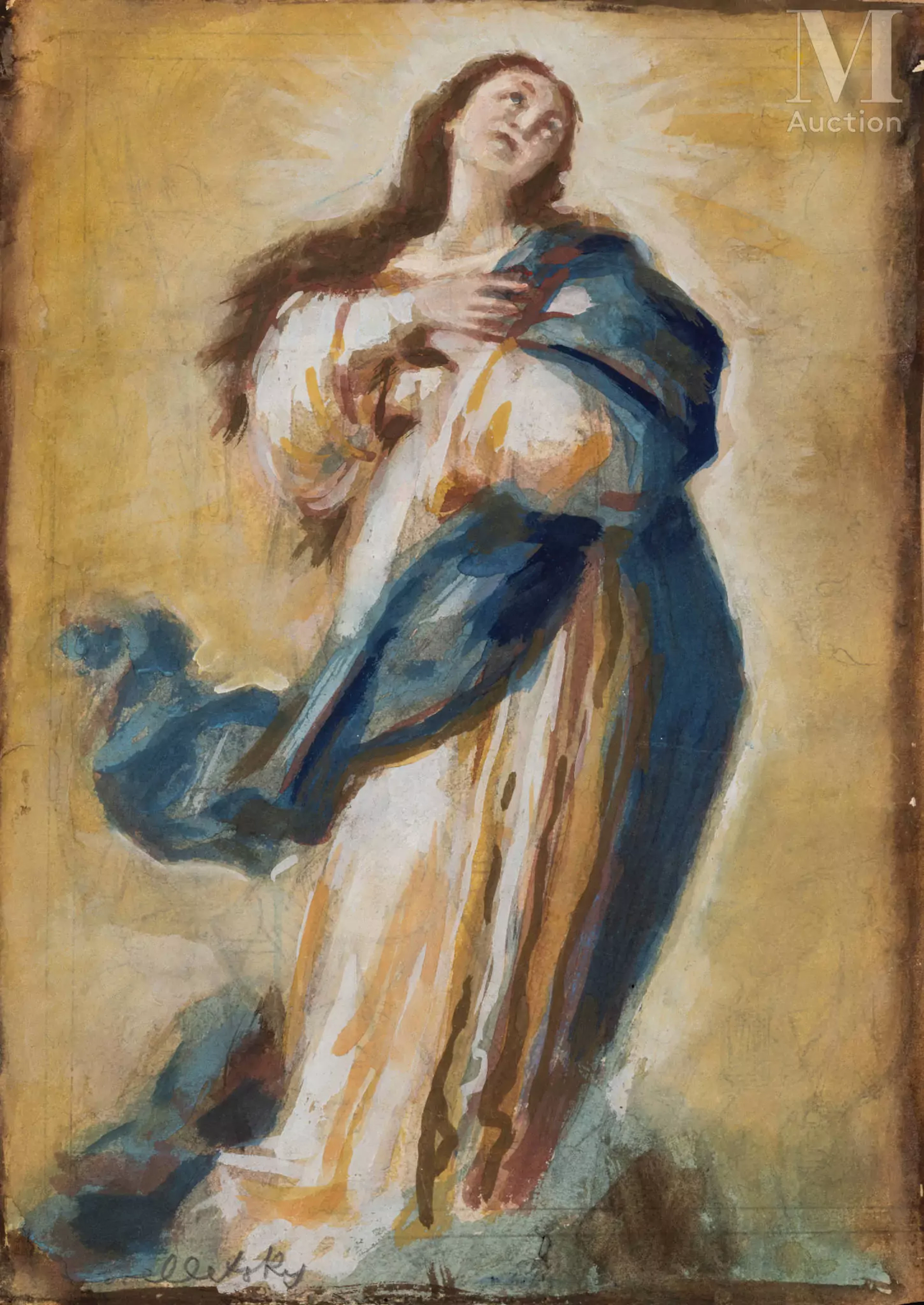 Dimitri Semenovitch STELLETSKY (Brest-Litovsk, 1875 - Sainte-Geneviève-des-Bois