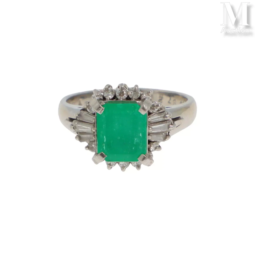 Bague émeraude