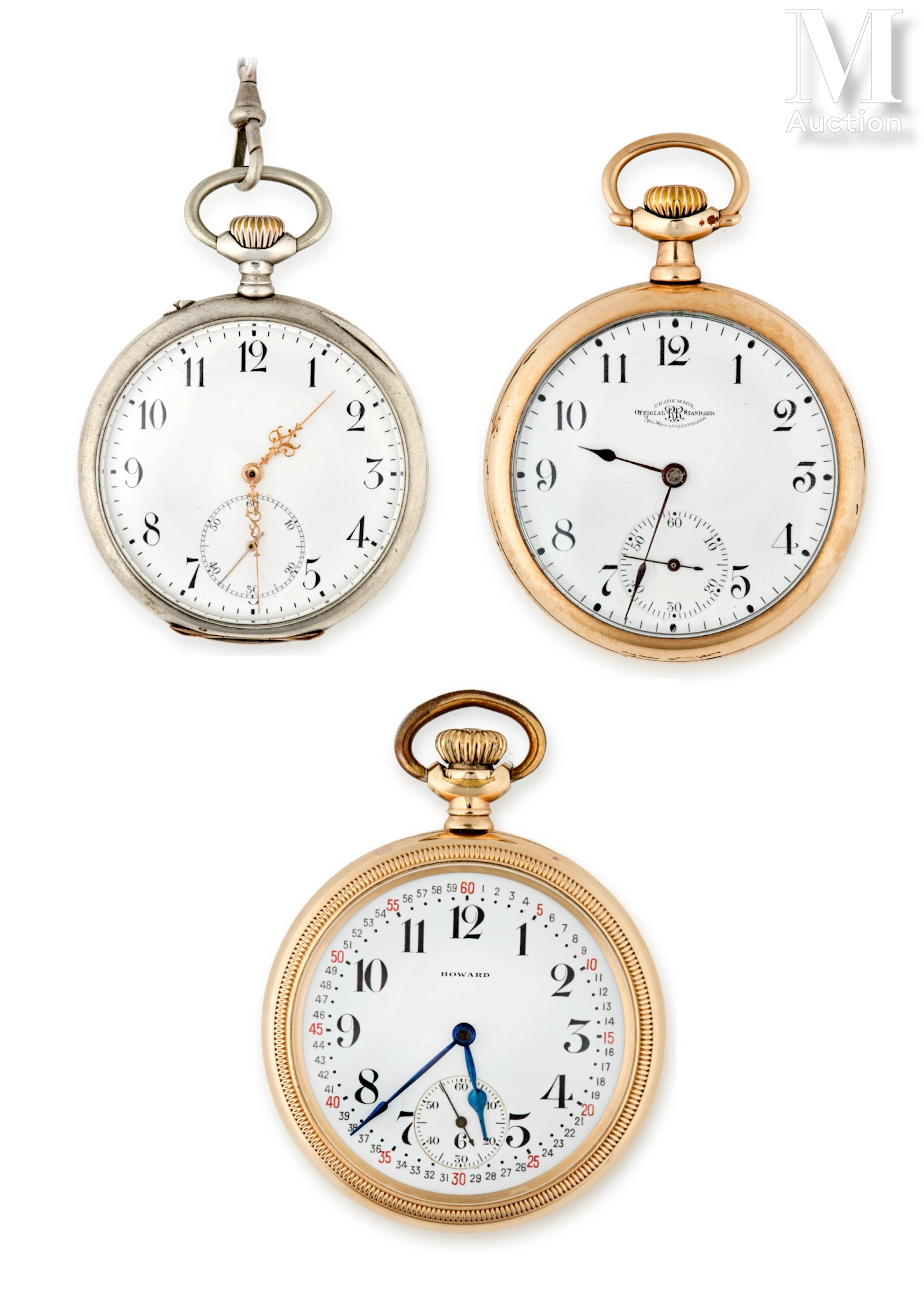 Lot de trois montres
