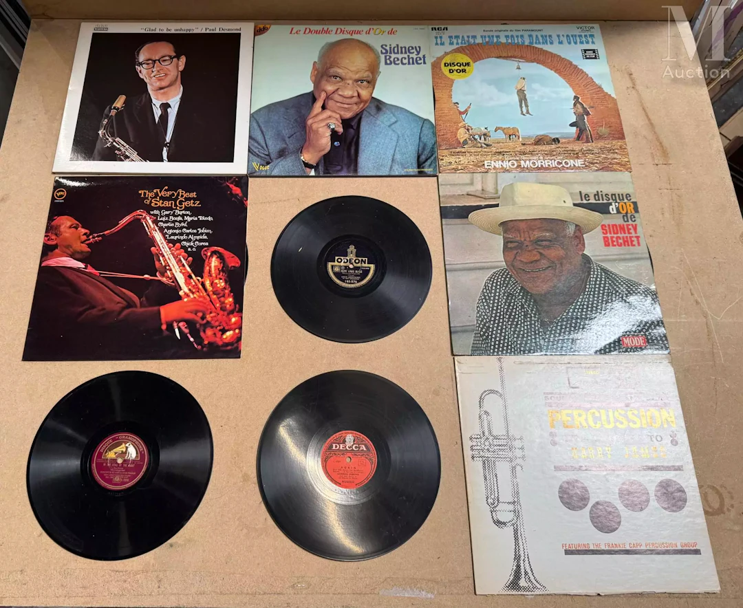 MANNETTE à thématique vinyle