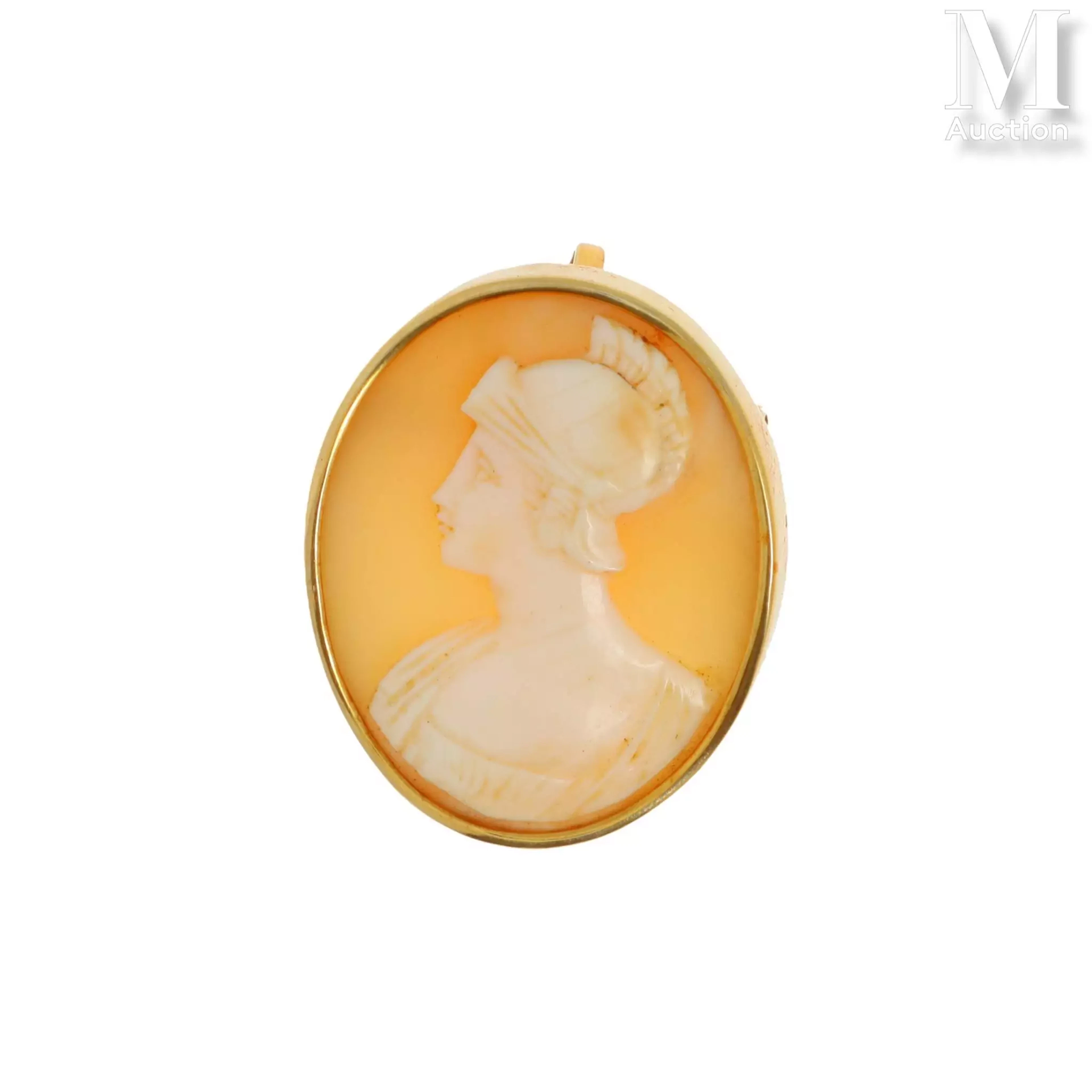 Broche camée
