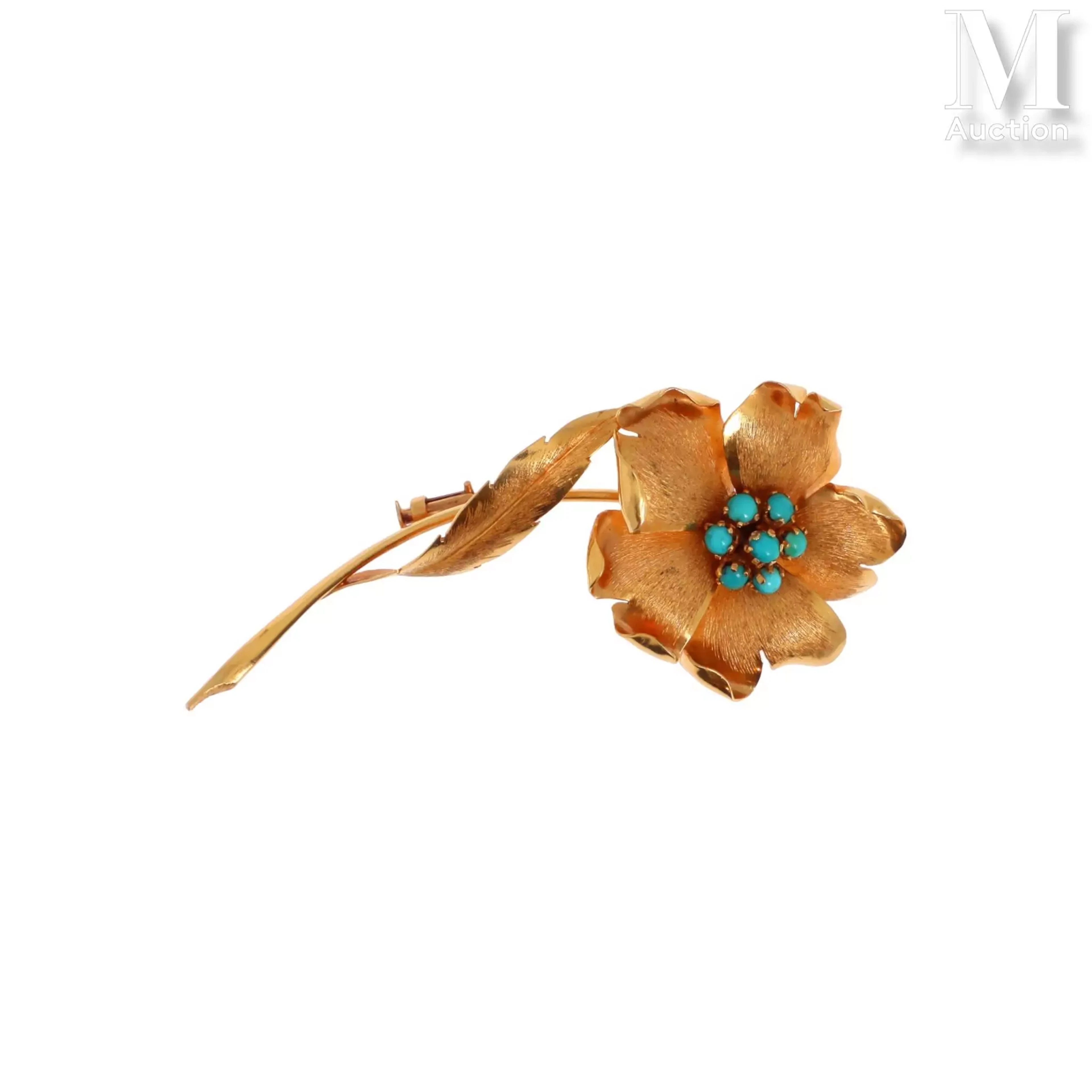 Broche fleur