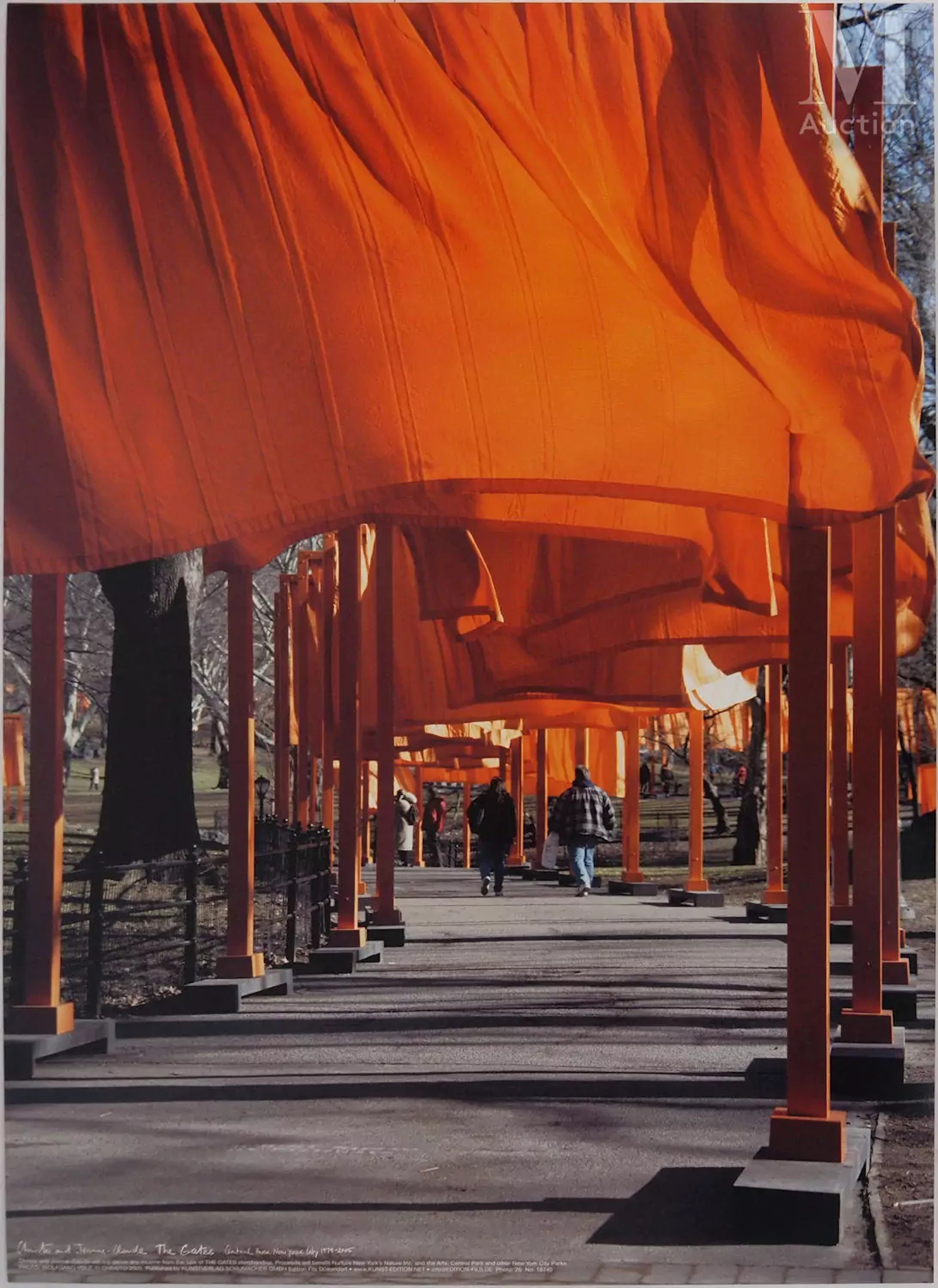 CHRISTO Javacheff (1935-2020) et Jeanne-Claude (1935-2009) The Gates