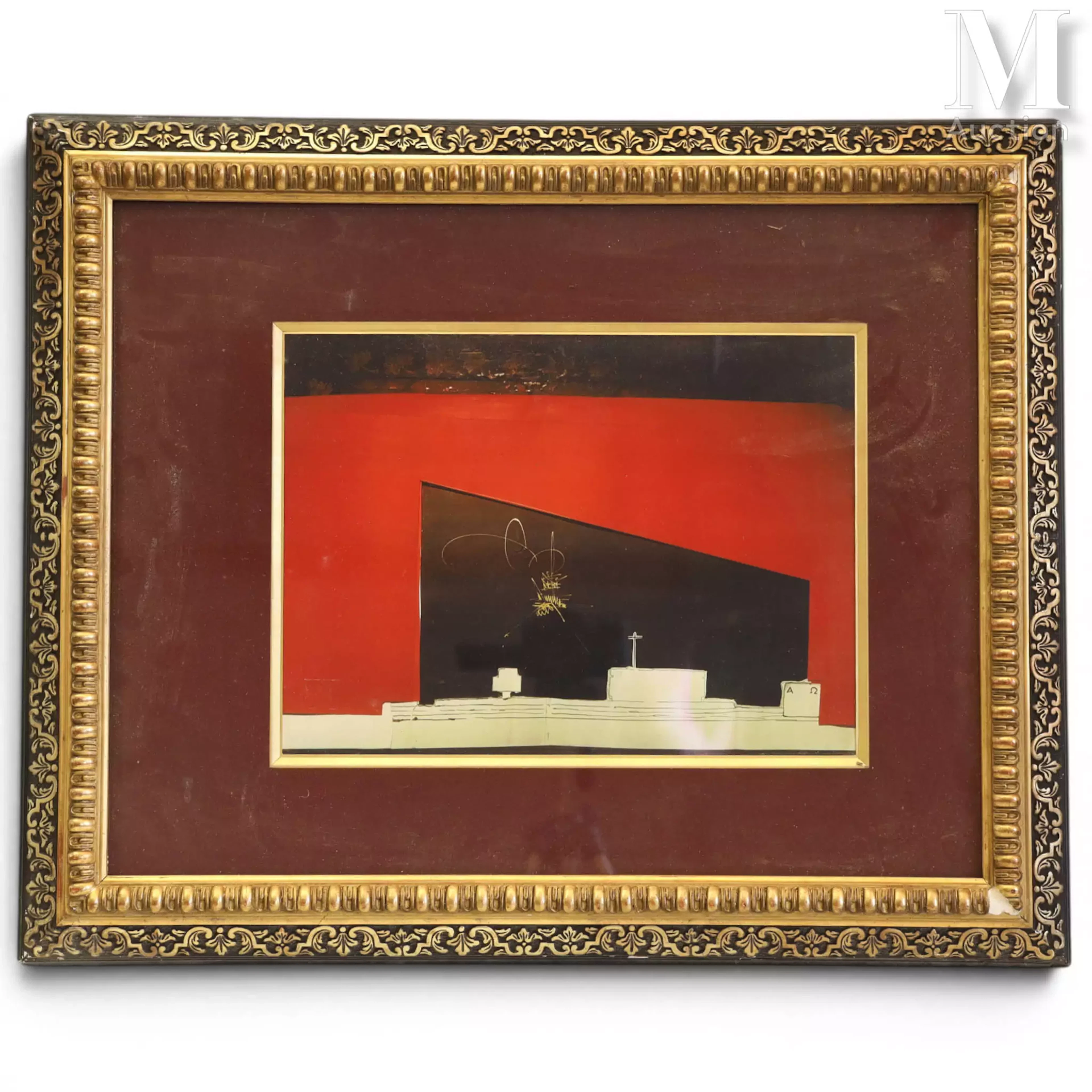 MATHIEU Georges (1921-2012) Impression