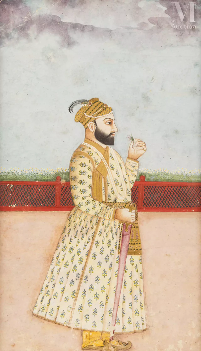 Dignitaire moghol Inde, circa 1780