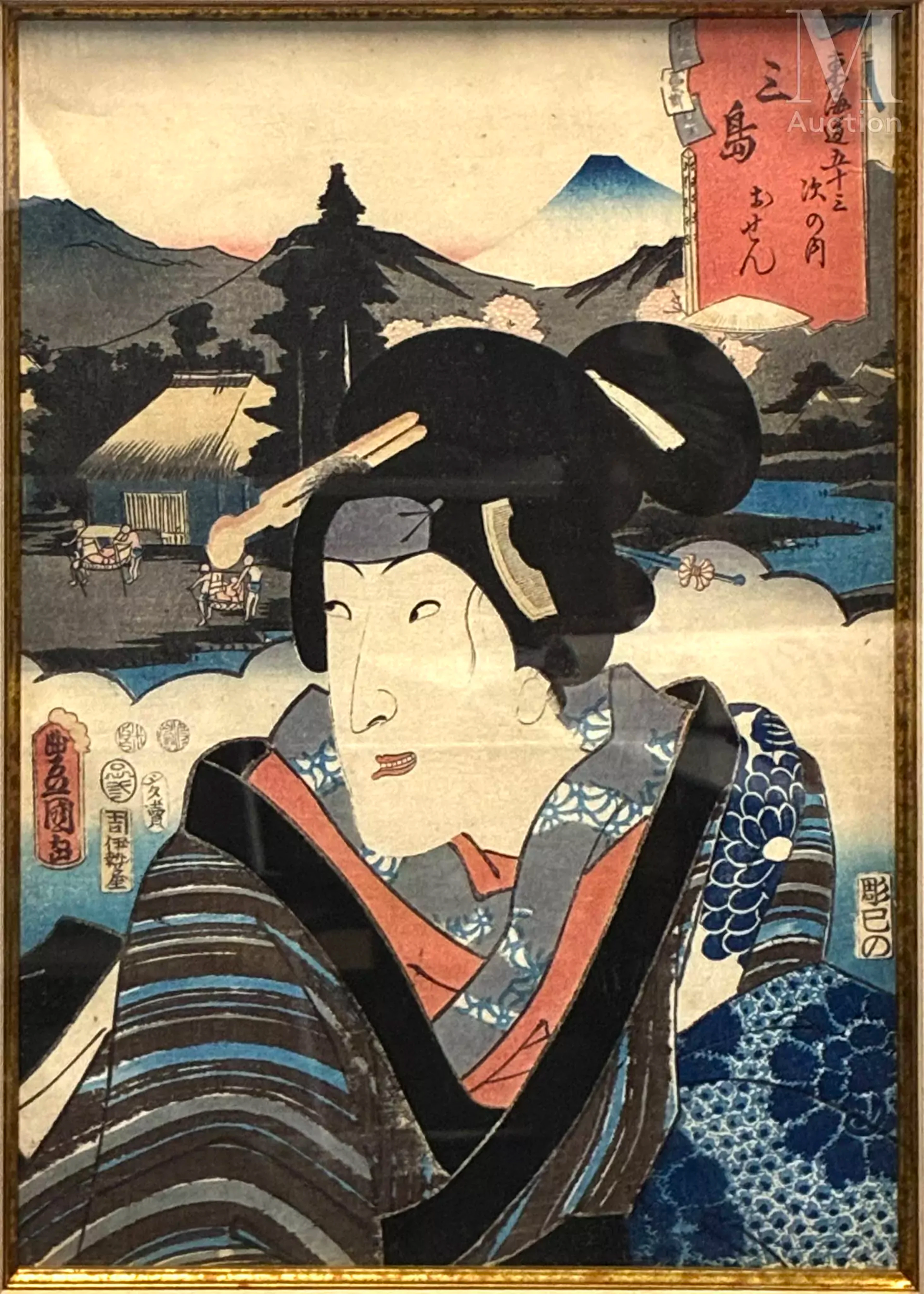 JAPON, XIXe siècle Utagawa Kunisada (Toyokuni III) (1786-1864)