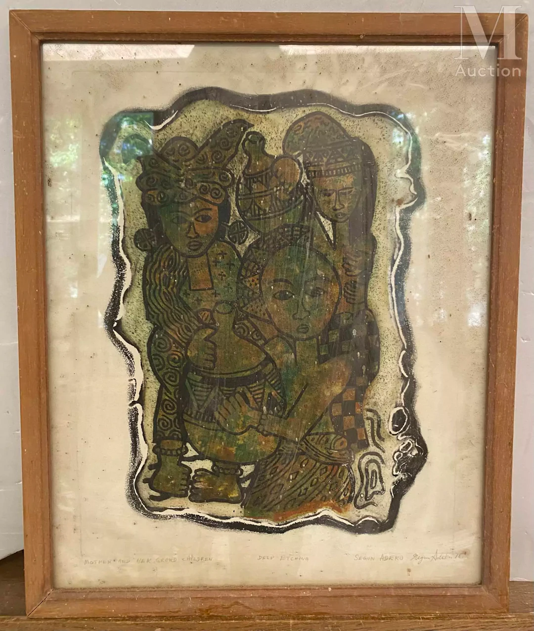 SEGUN ADEKU Mère et ses enfants