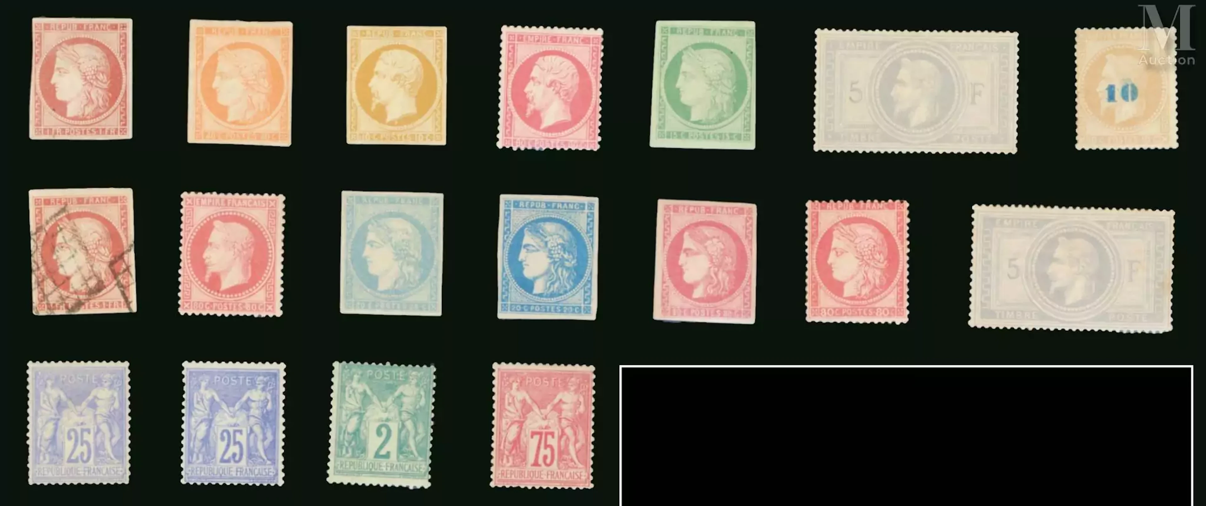 Collection 1849-1899 *,(*),Ø.