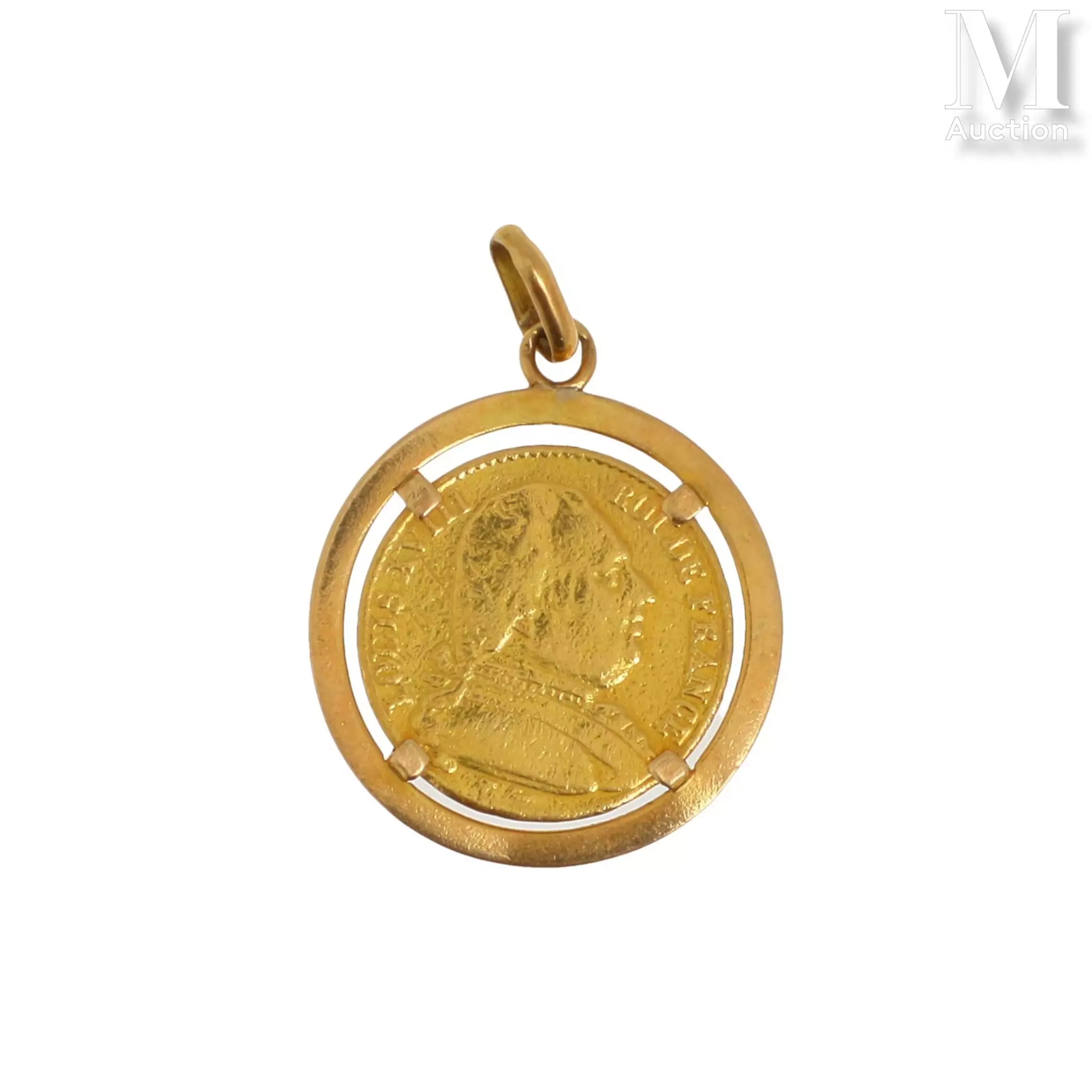 Pendentif pièce 20 FF