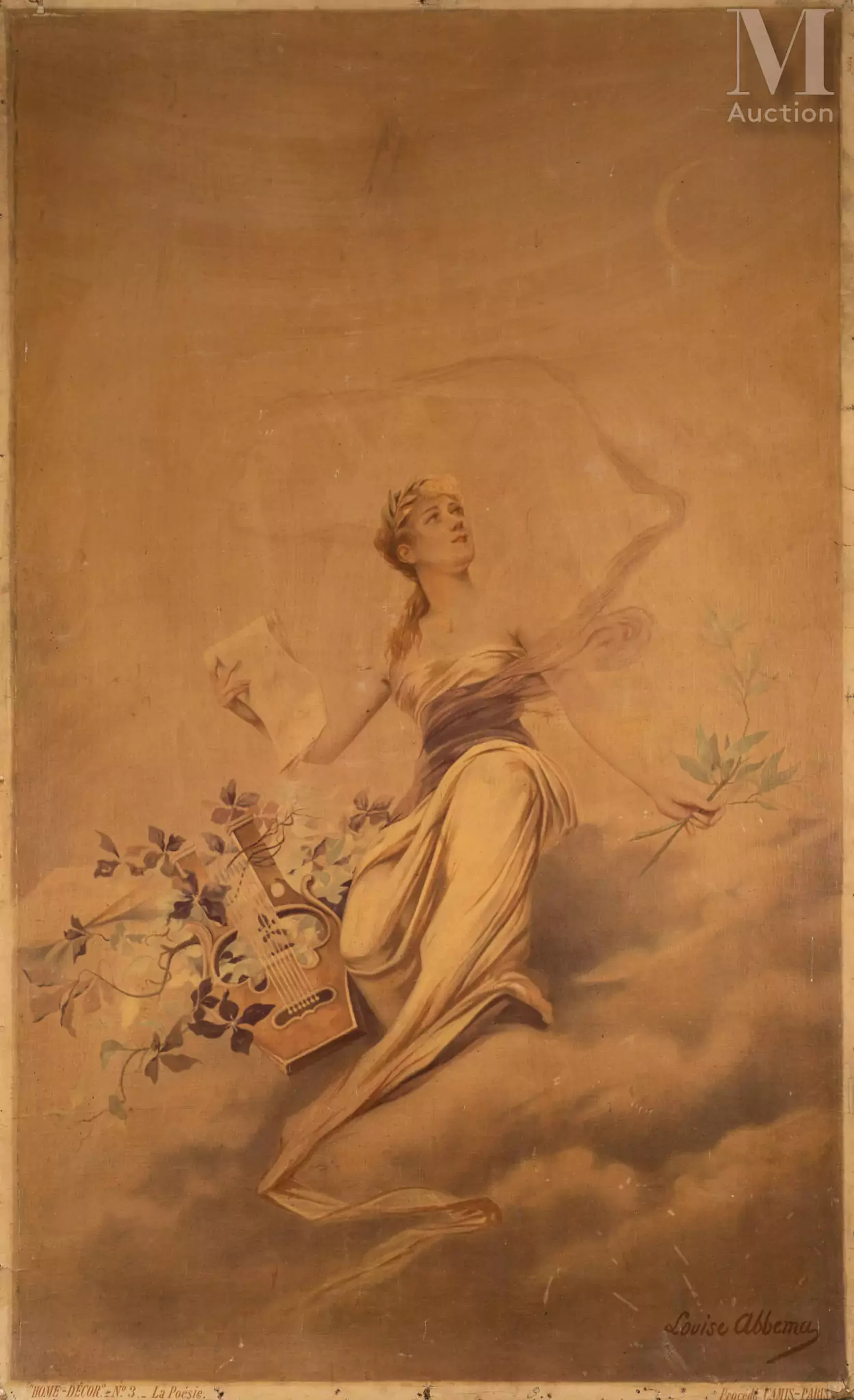 Louise ABBEMA (Etampes 1858 - Paris 1927) La poése